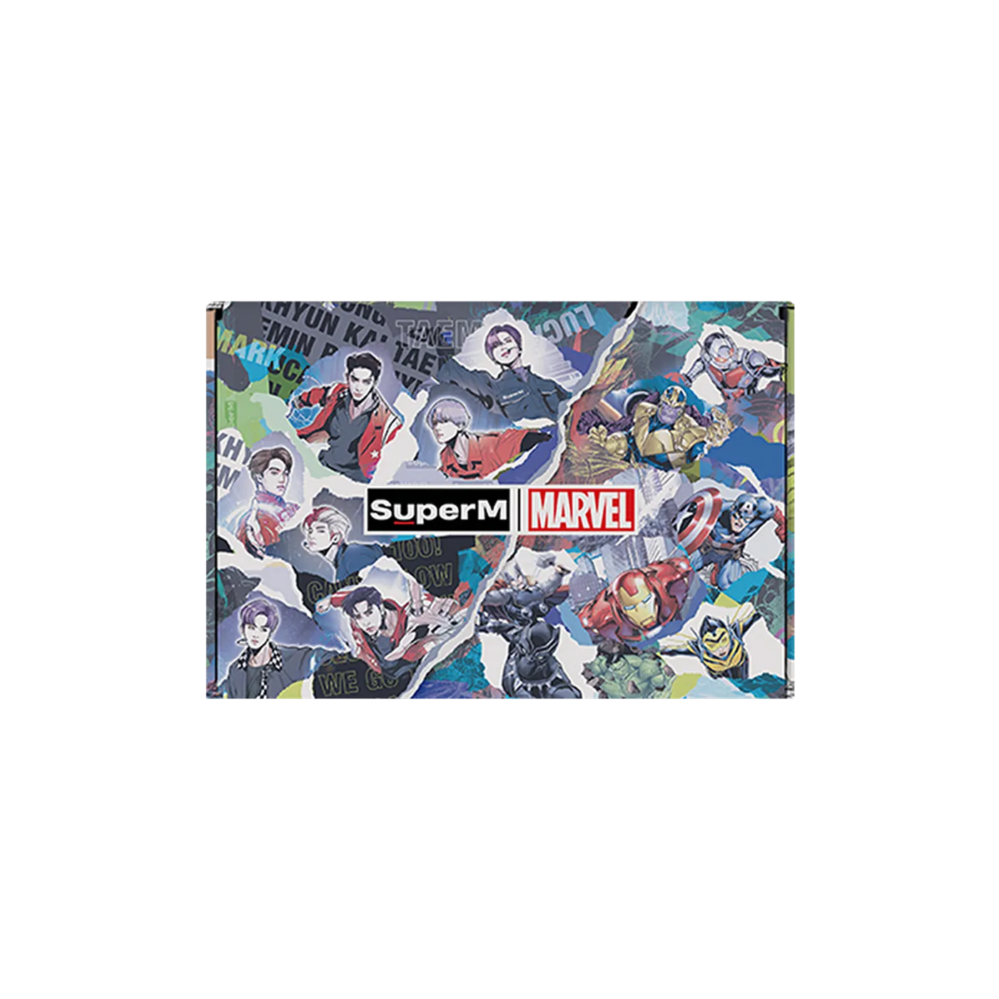 SuperM X MARVEL Special Package Cartoon Type