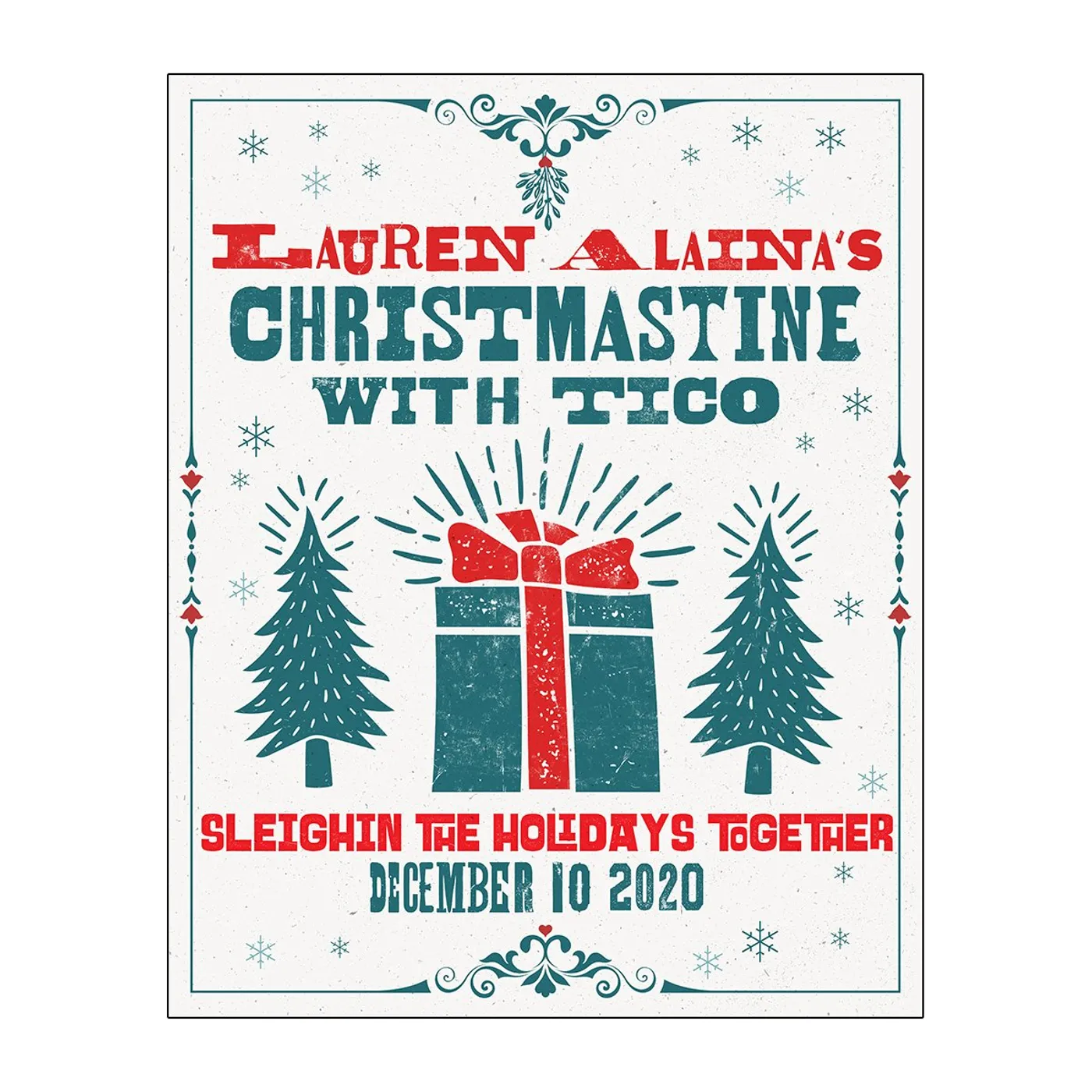 Lauren Alaina Christmastine Poster