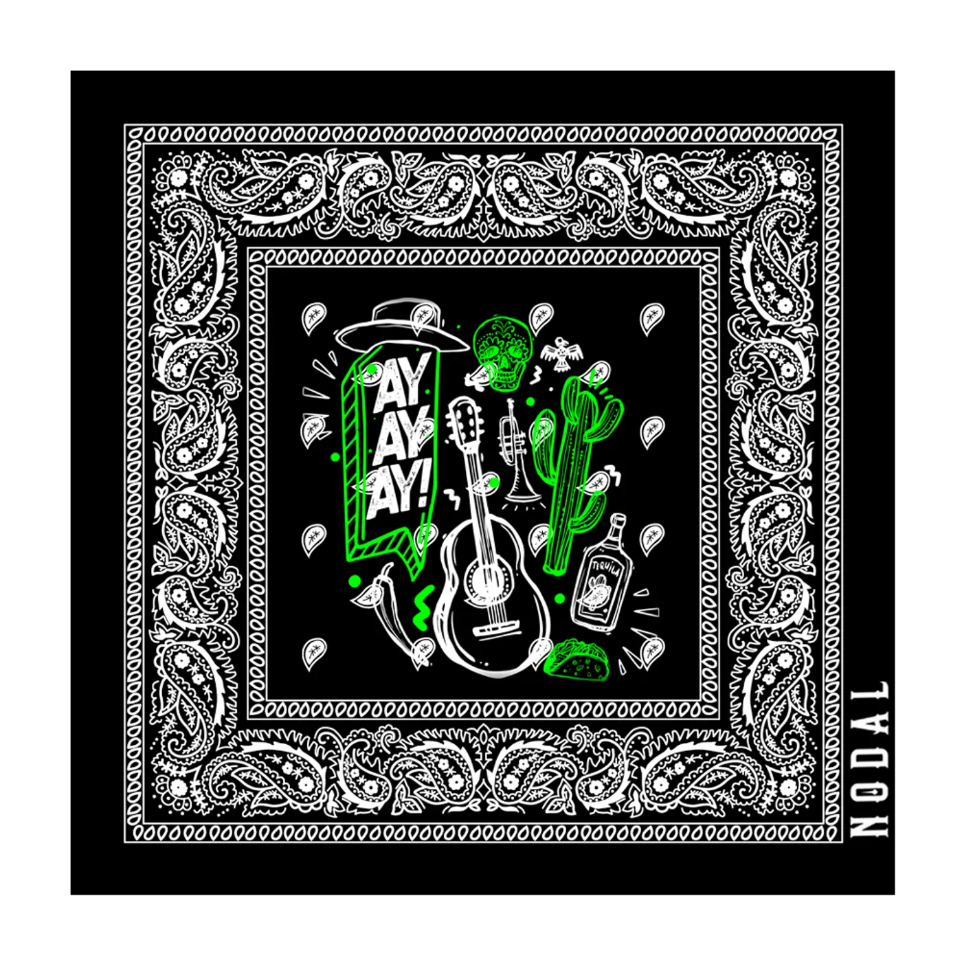 Christian Nodal AYAYAY! Bandana