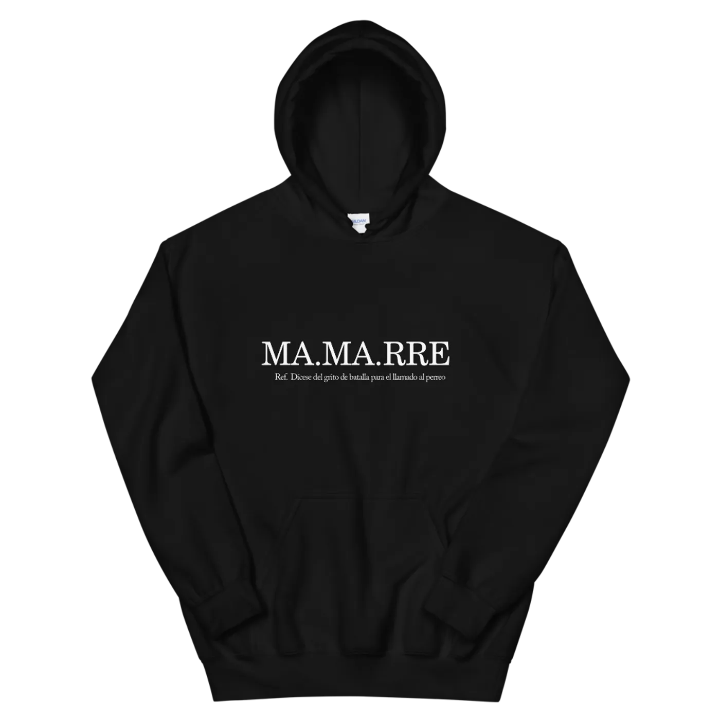 Guaynaa MAMARRE BLACK HOODIE