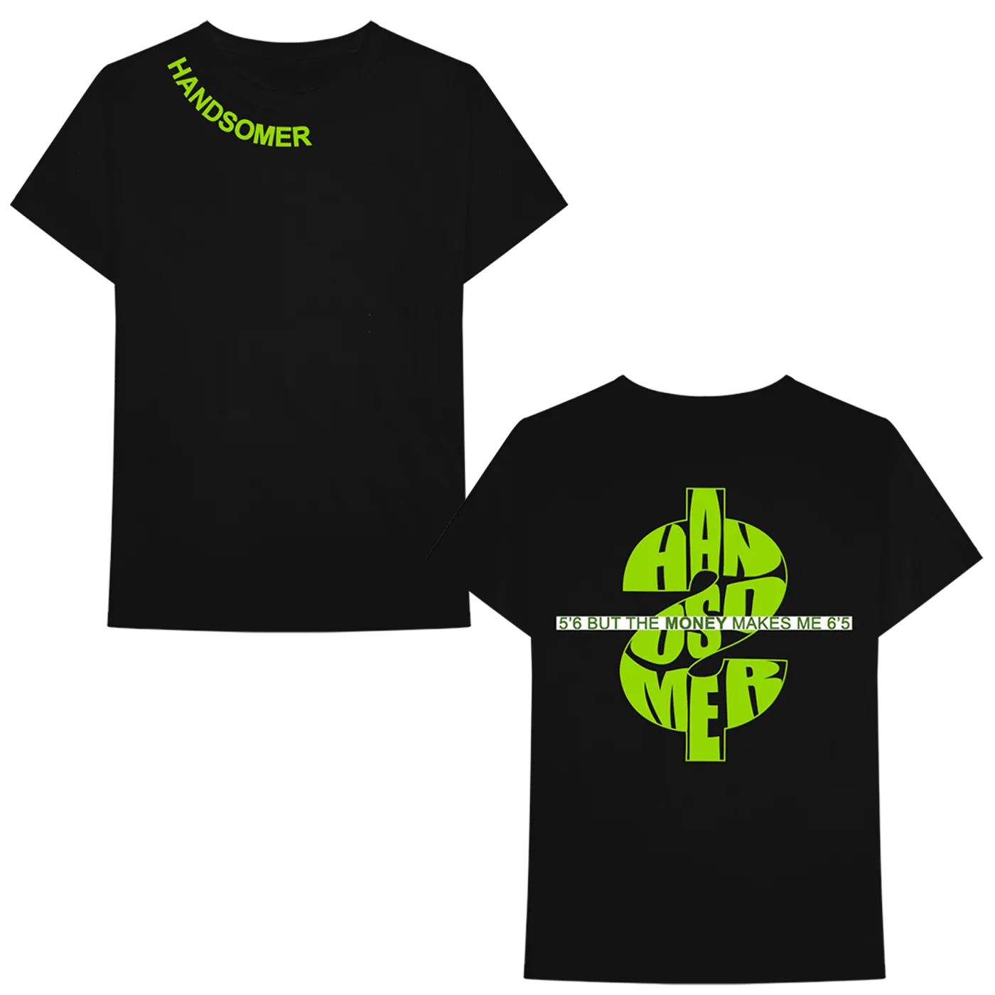 Russ Handsomer Remix T-Shirt Black