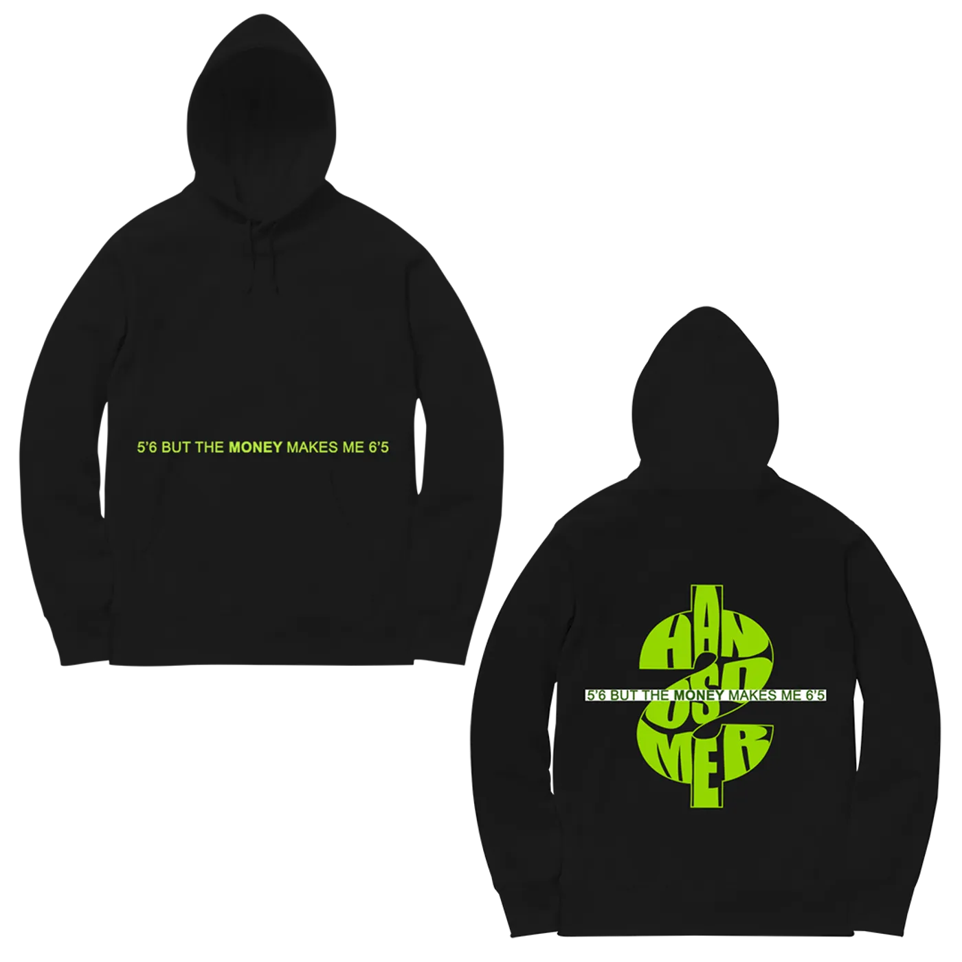 Russ Handsomer Remix Hoodie Black