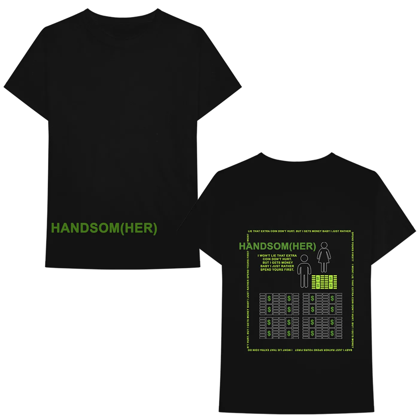 Russ Handsom(HER) T-Shirt Black