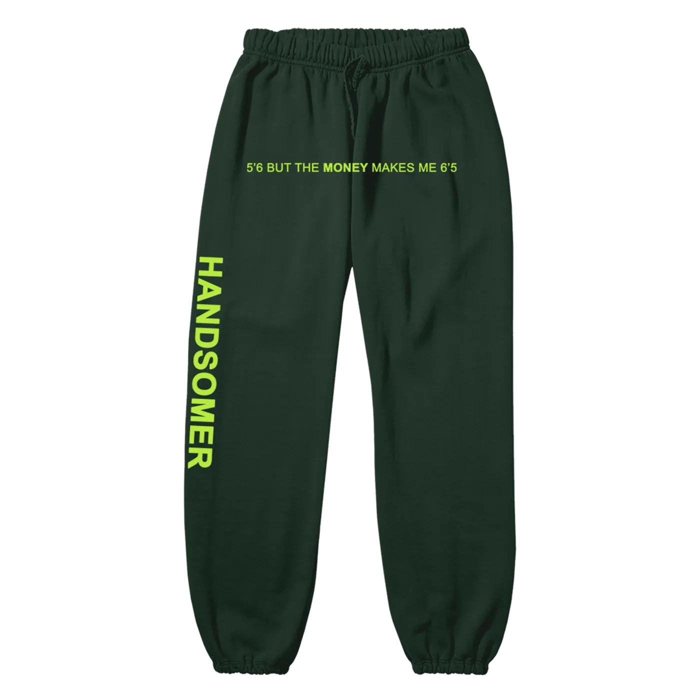 Russ Money Makes Me Sweatpants Green