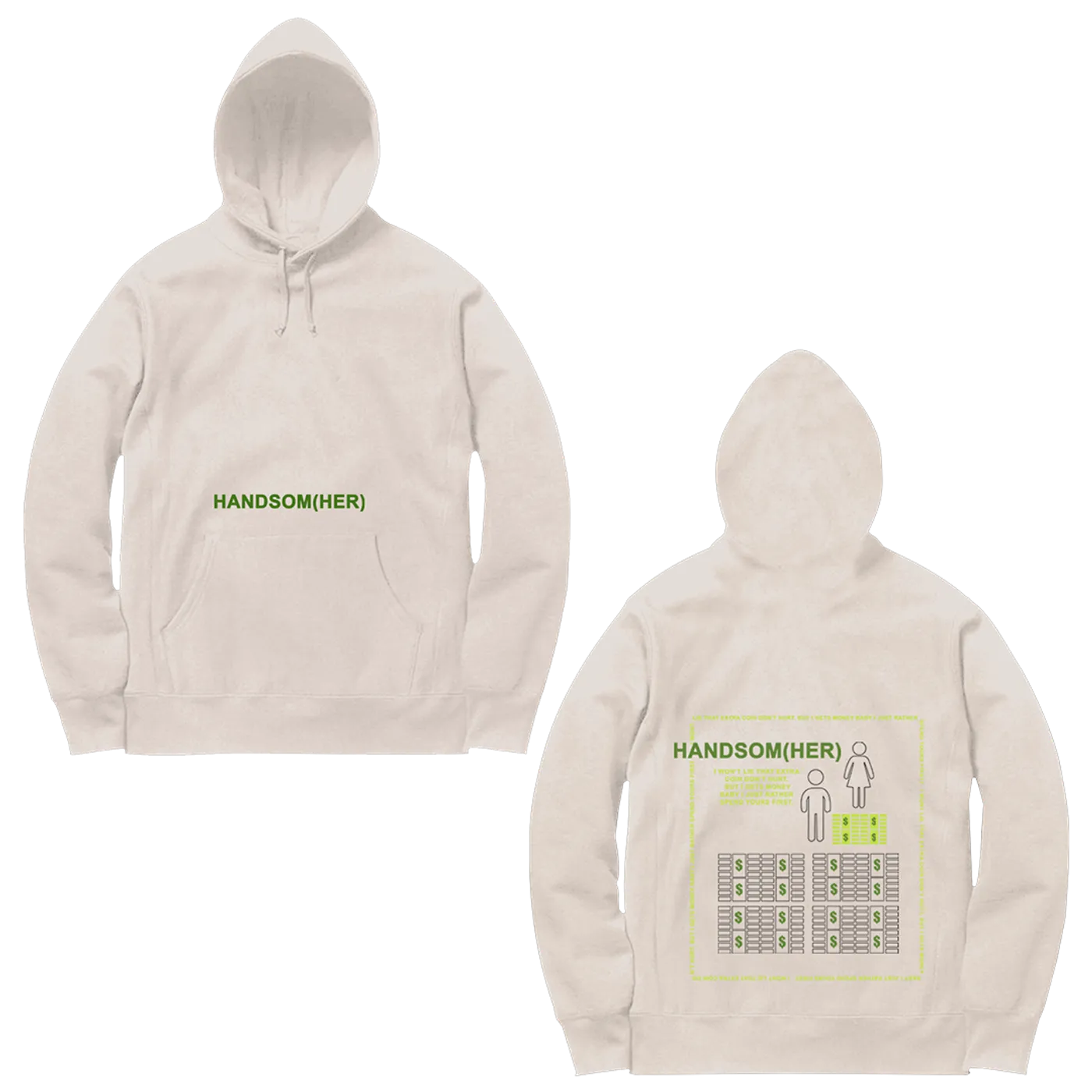 Russ Handsom(HER) Hoodie Off-White