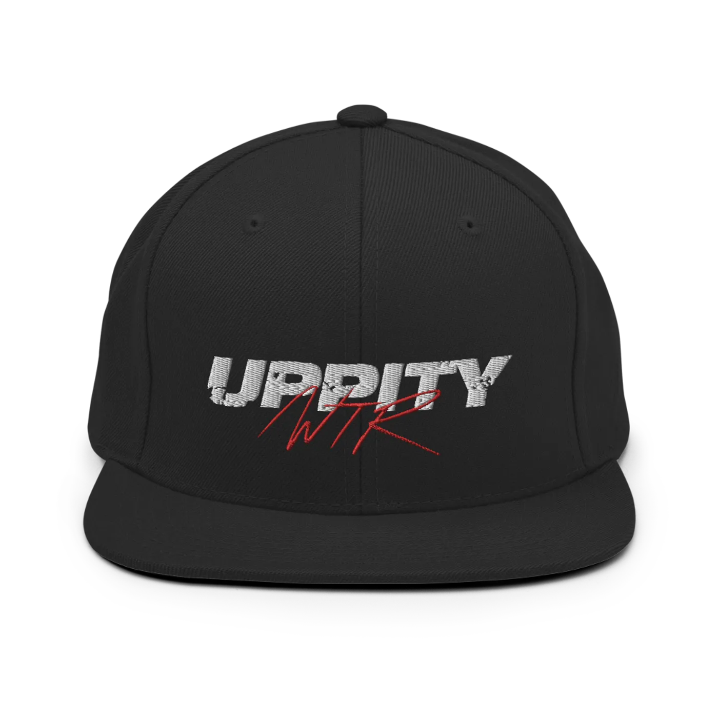 Uppity & Willy T Ribbs Black/White/Red Snapback Hat