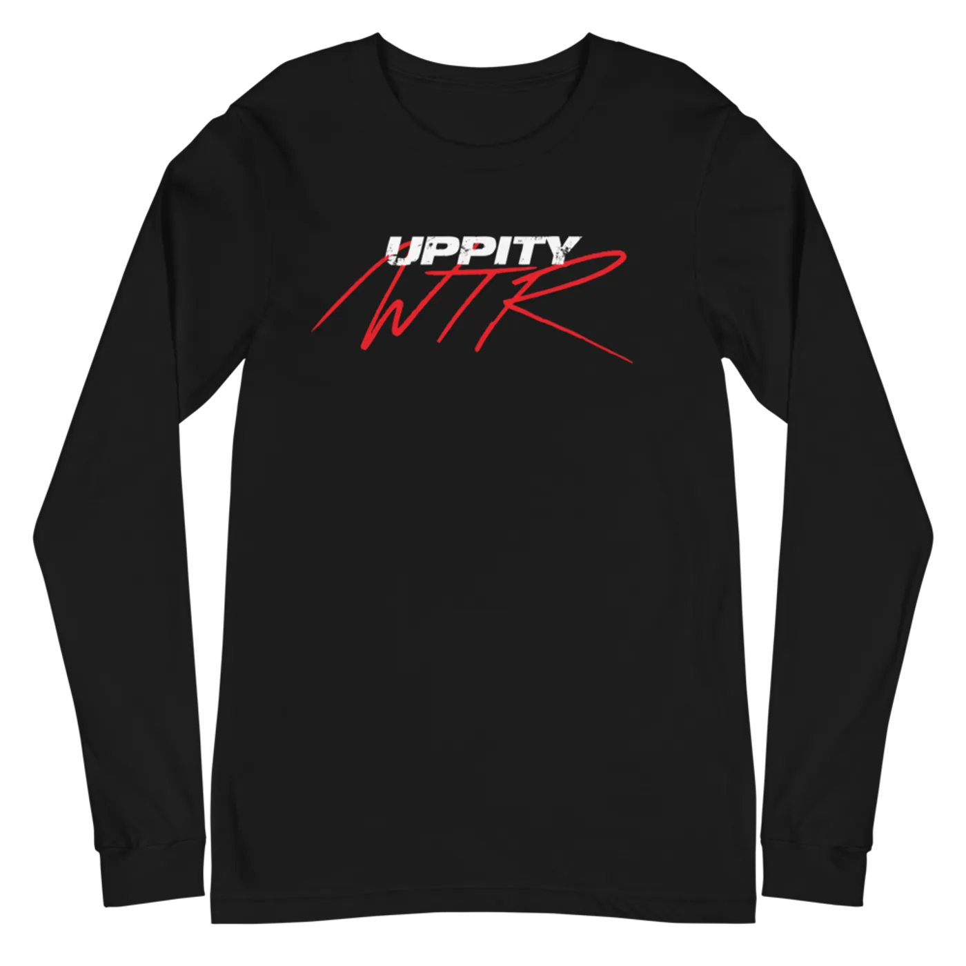 Uppity & Willy T Ribbs Uppity WTR Large Logo Unisex Long Sleeve T-Shirt