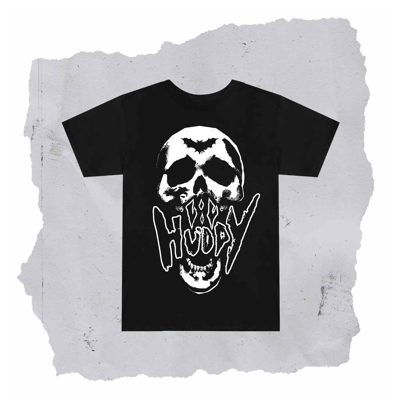 Lilhuddy HUDDY Skull T-Shirt