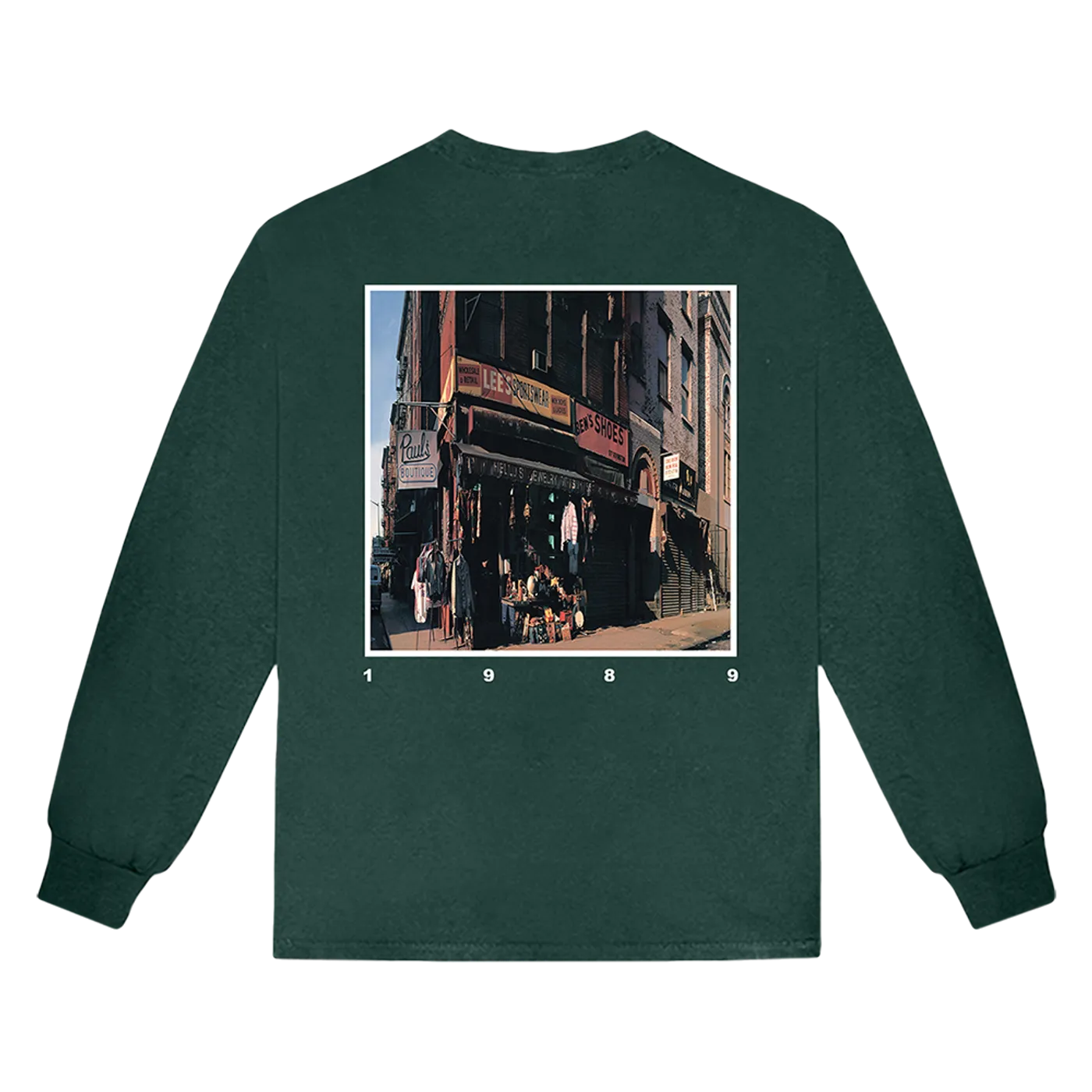 Beastie Boys Paul's Boutique Green Long Sleeve