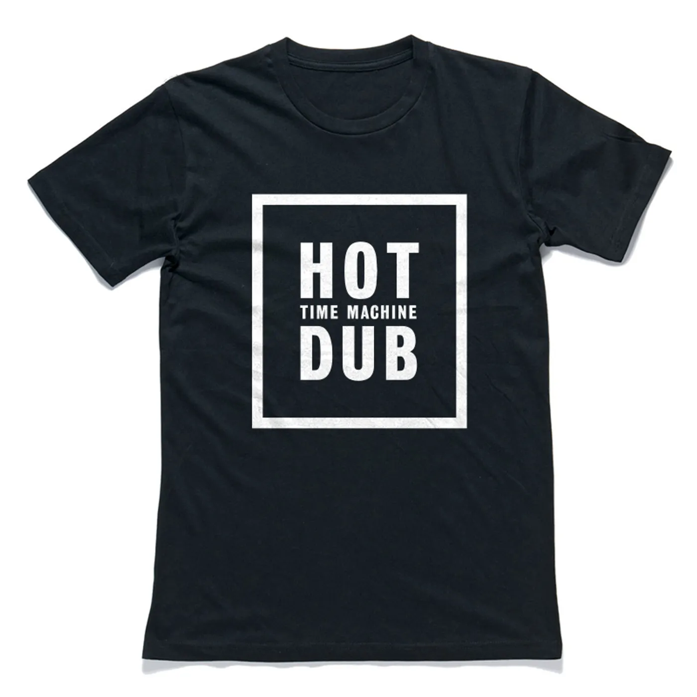 Hot Dub Time Machine  Black Logo Tee