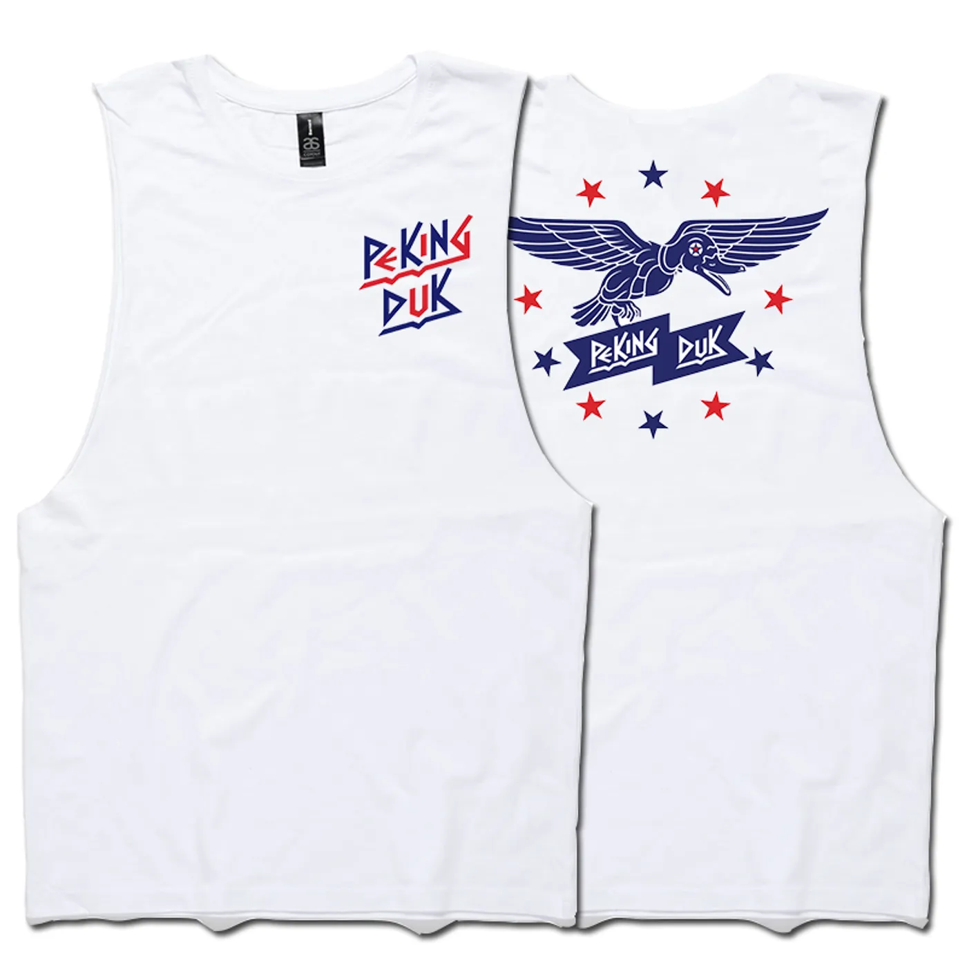 Peking Duk - Duck and Stars Sleeveless Tank