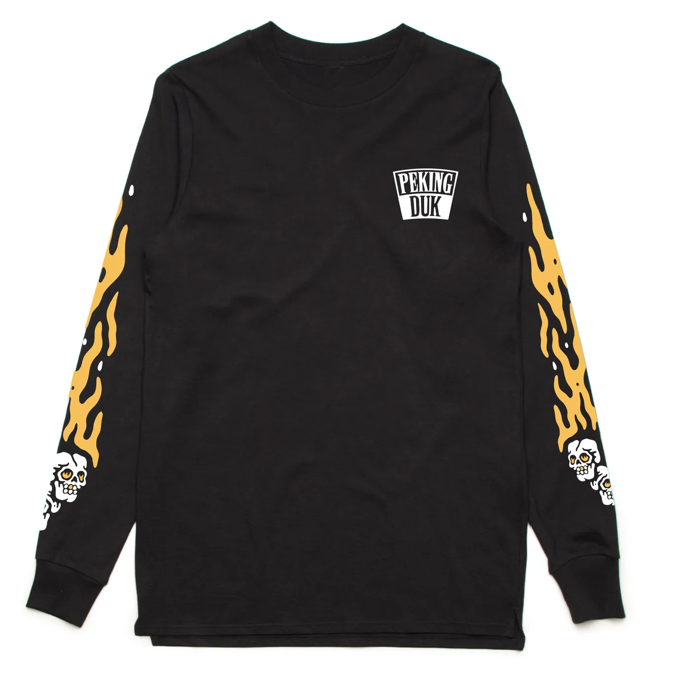 Peking Duk - Fire Black Longsleeve