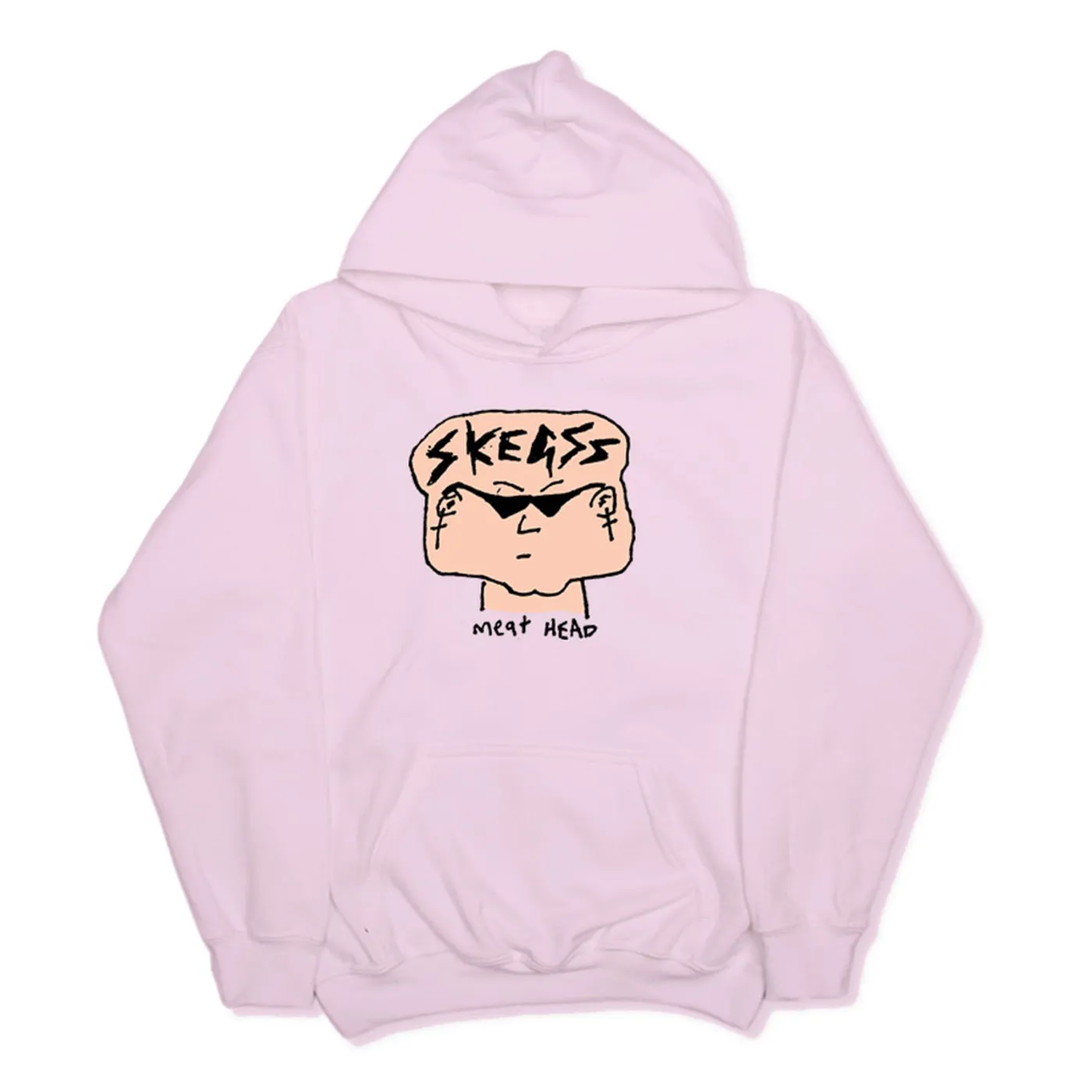 Skegss -Meat Head Pink Hoodie