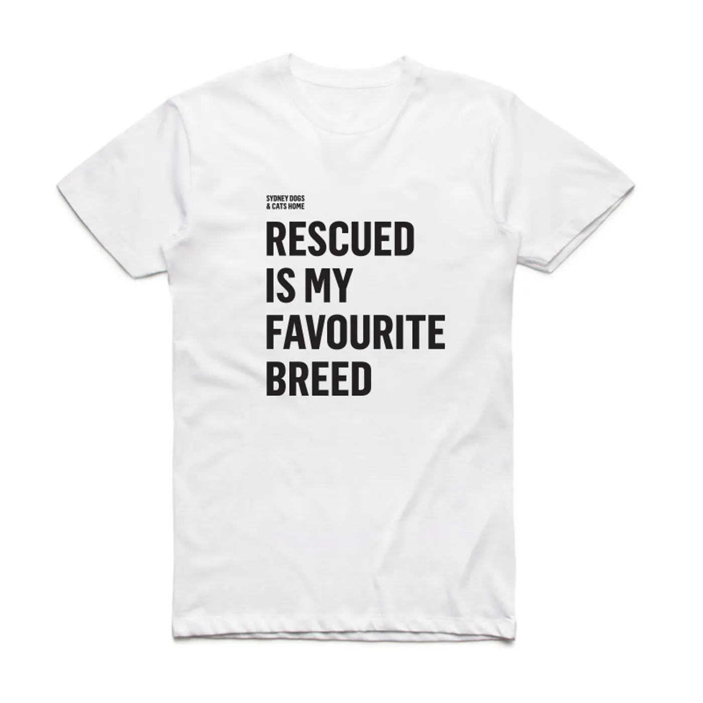Sydney Dogs and Cats Home - Favourite Breed White Tee