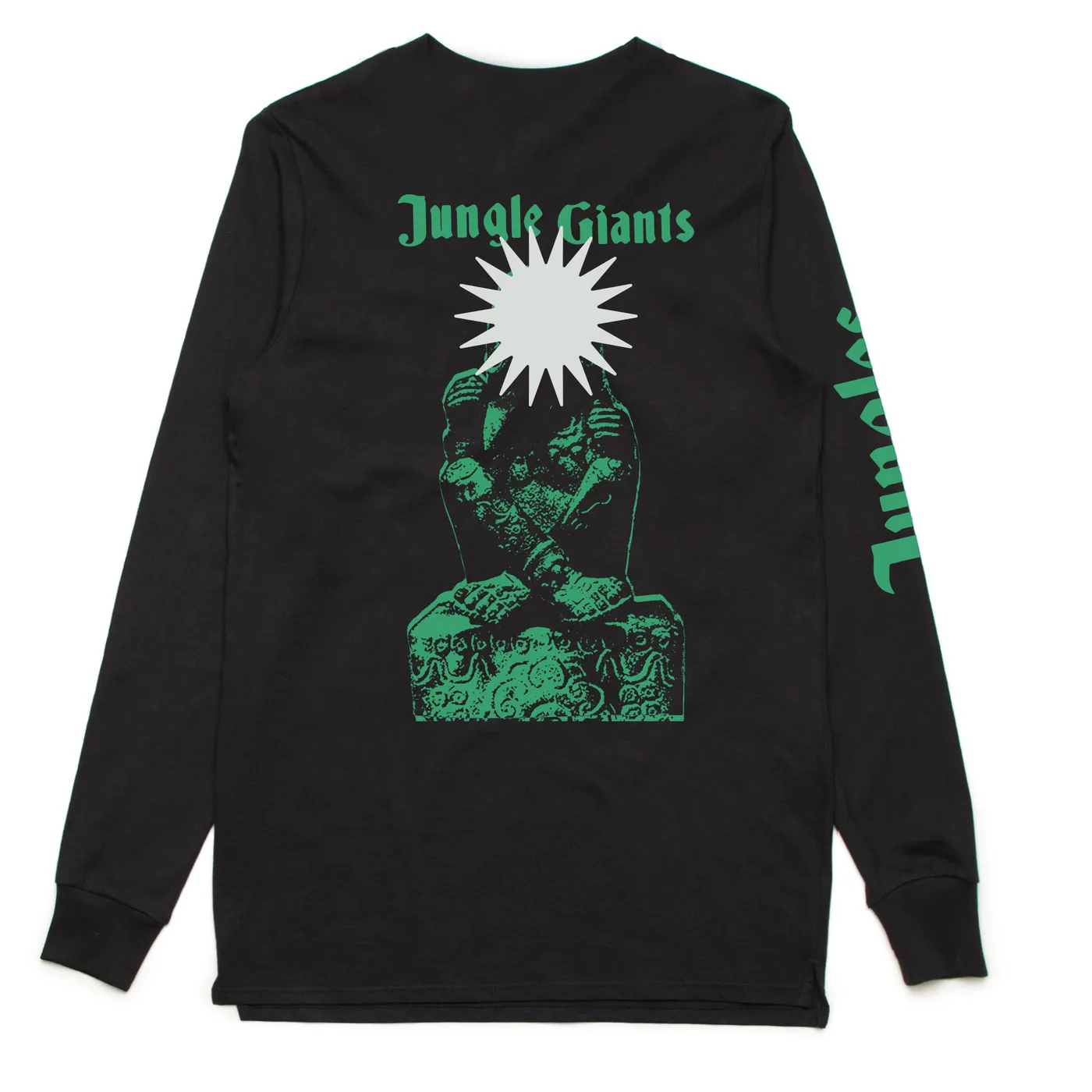 The Jungle Giants - Black Logo Longsleeve Tee