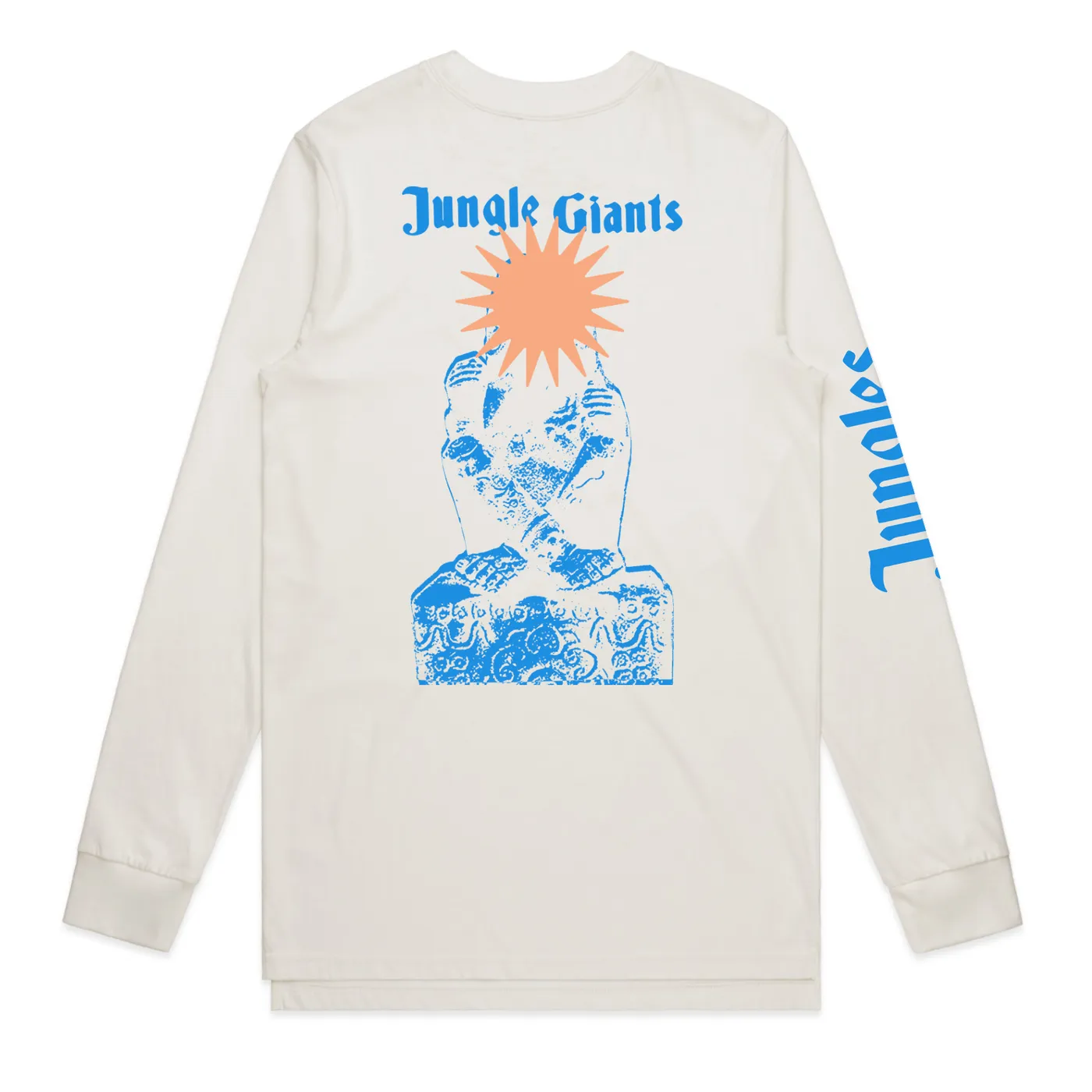 The Jungle Giants - Natural Logo Longsleeve Tee