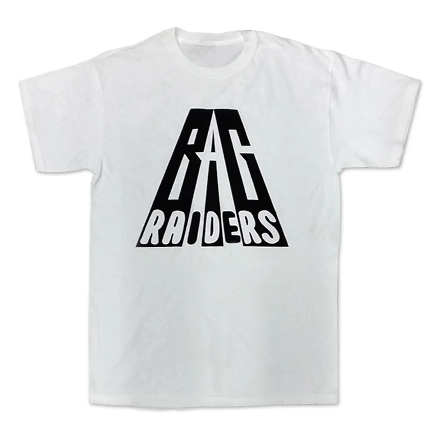 Bag Raiders - White OG Logo Tee