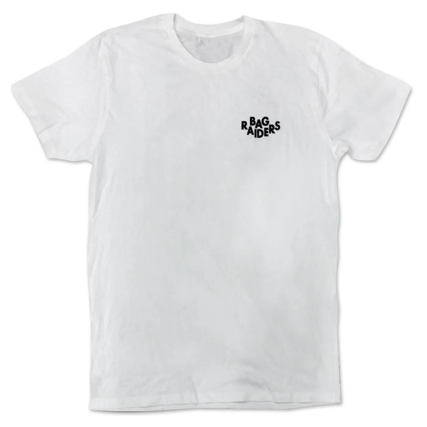 Bag Raiders - White Keepin' It Warm Tee (With Backprint)