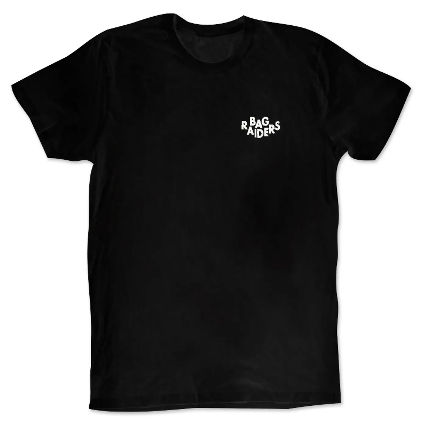 Bag Raiders - Black Keepin' It Warm Tee (with backprint)