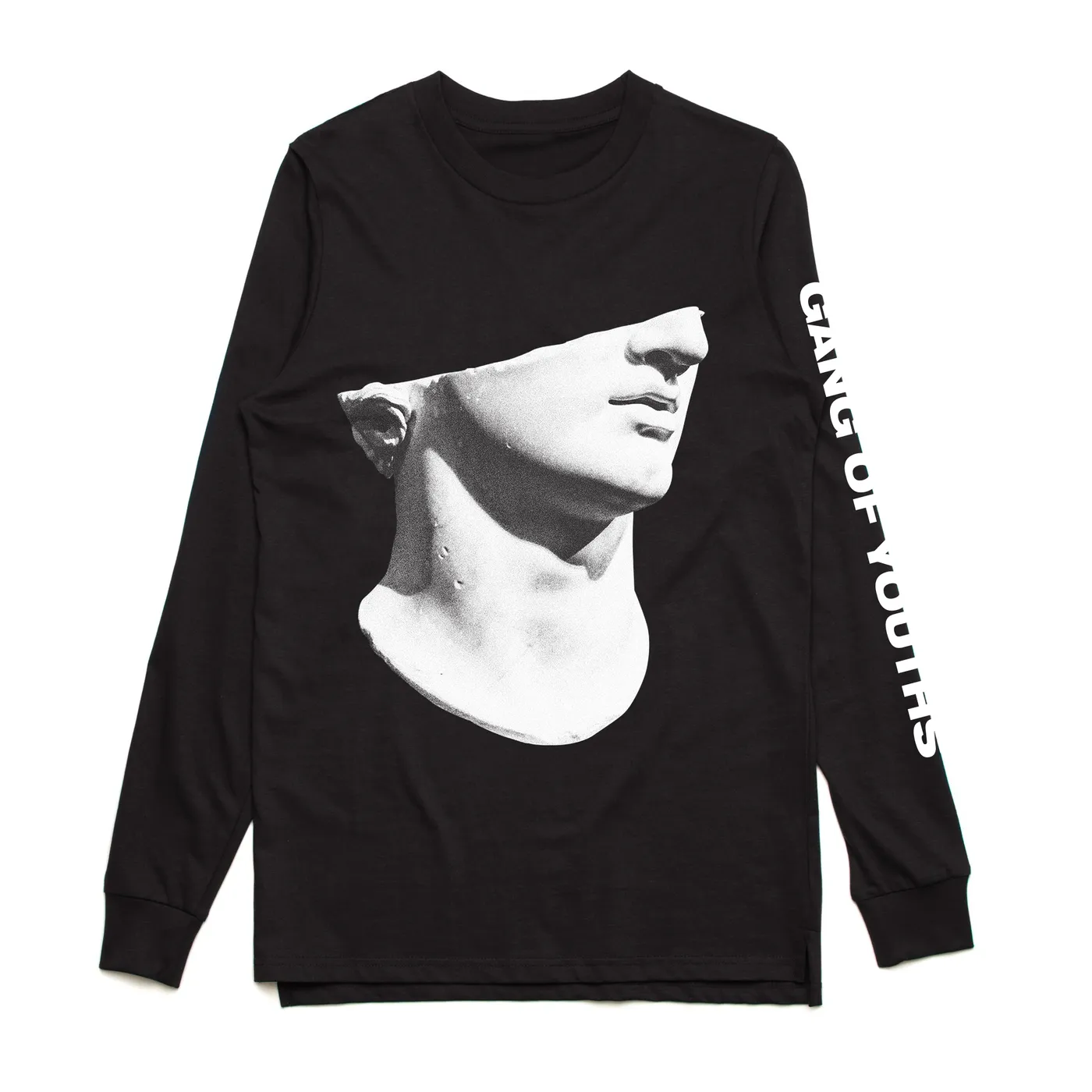 Gang of Youths - Face Black Longsleeve Tee