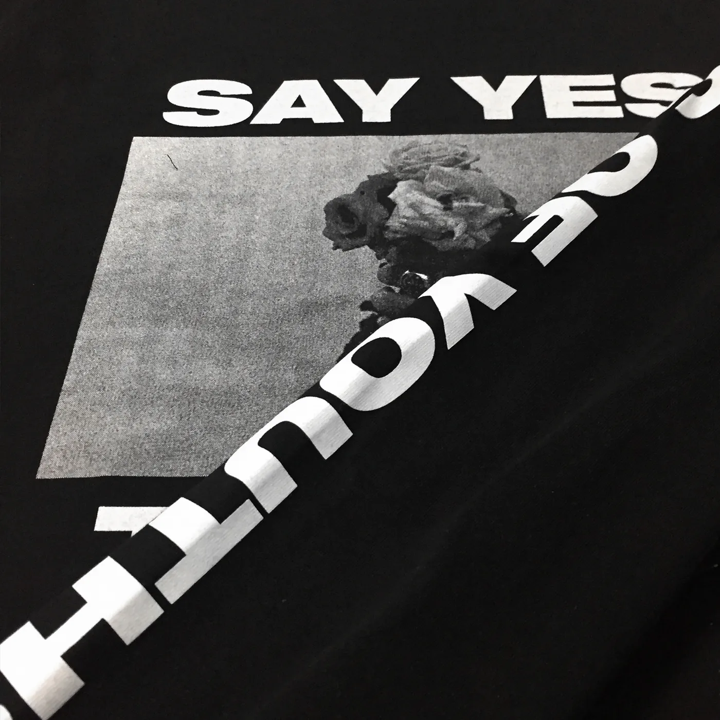 Gang of Youths - Black Say Yes Longsleeve Tee