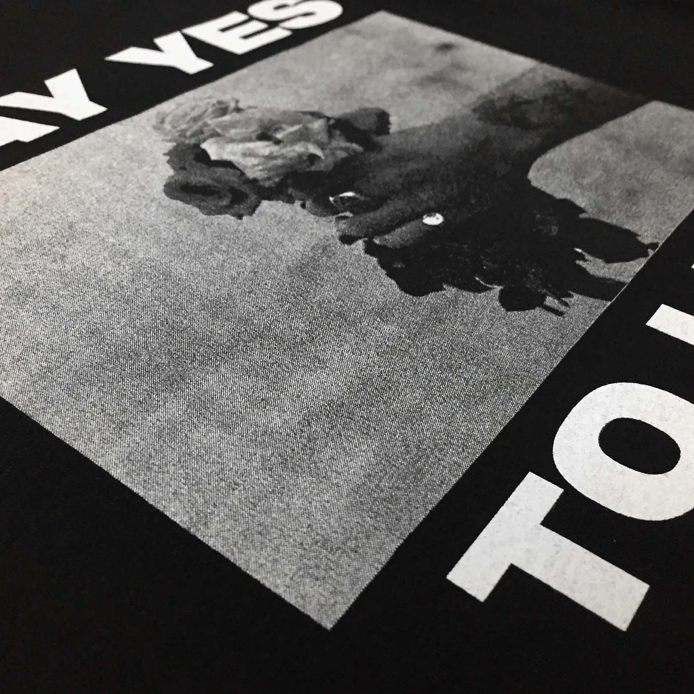 Gang of Youths - Black Say Yes Longsleeve Tee