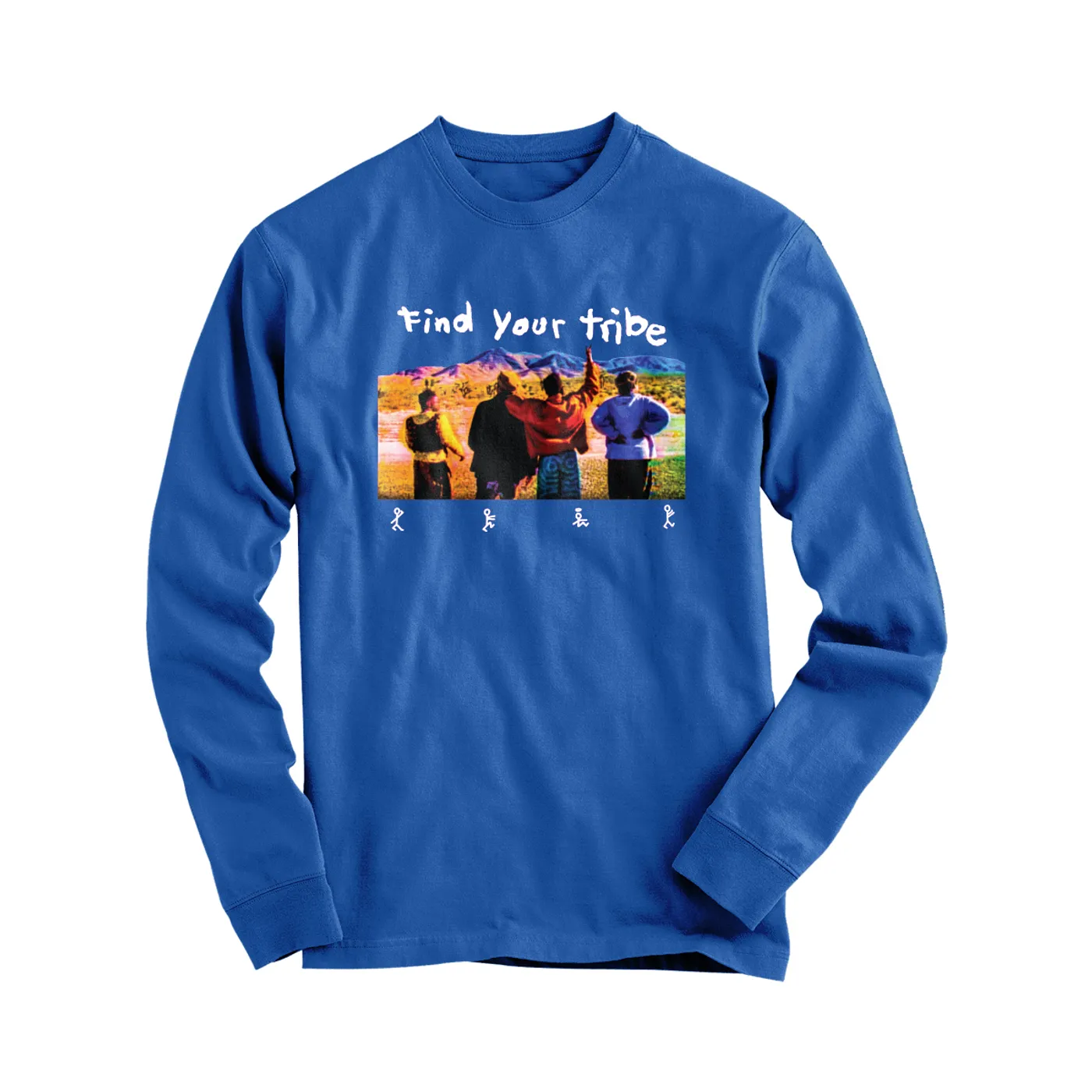 A Tribe Called Quest Find Your Tribe Royal Long Sleeve T-shirt