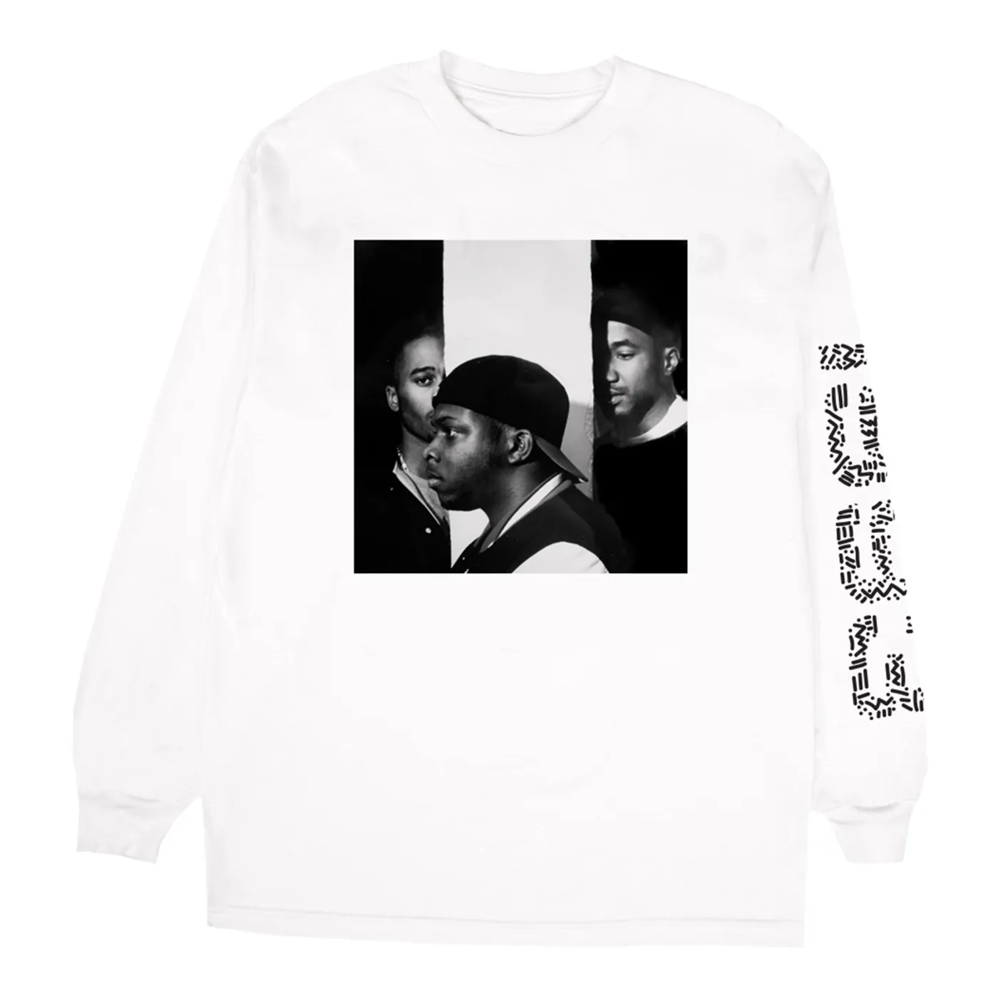 A Tribe Called Quest - White 1993 Photo Long-Sleeve T-Shirt