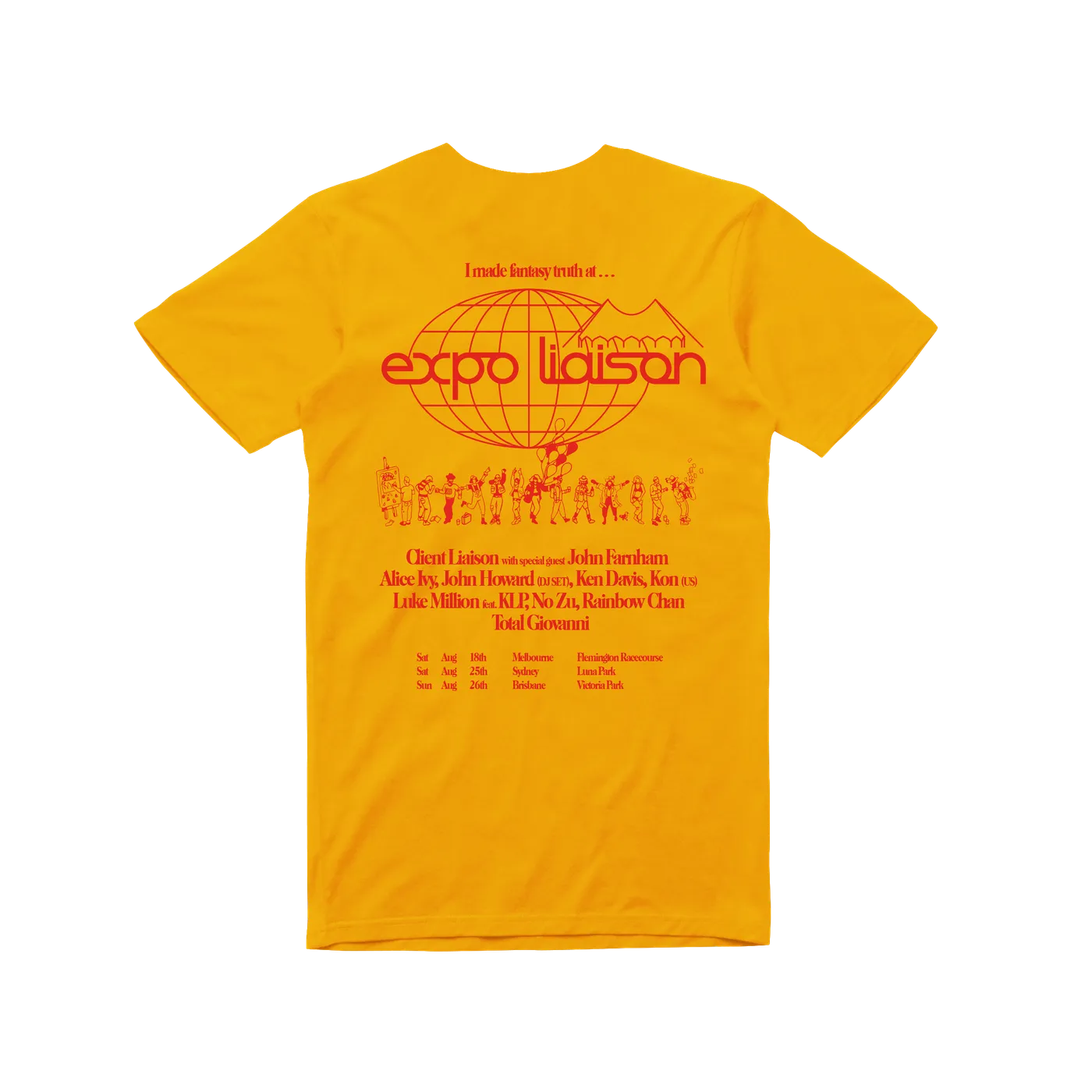 Client Liaison Expo  / Gold T-shirt