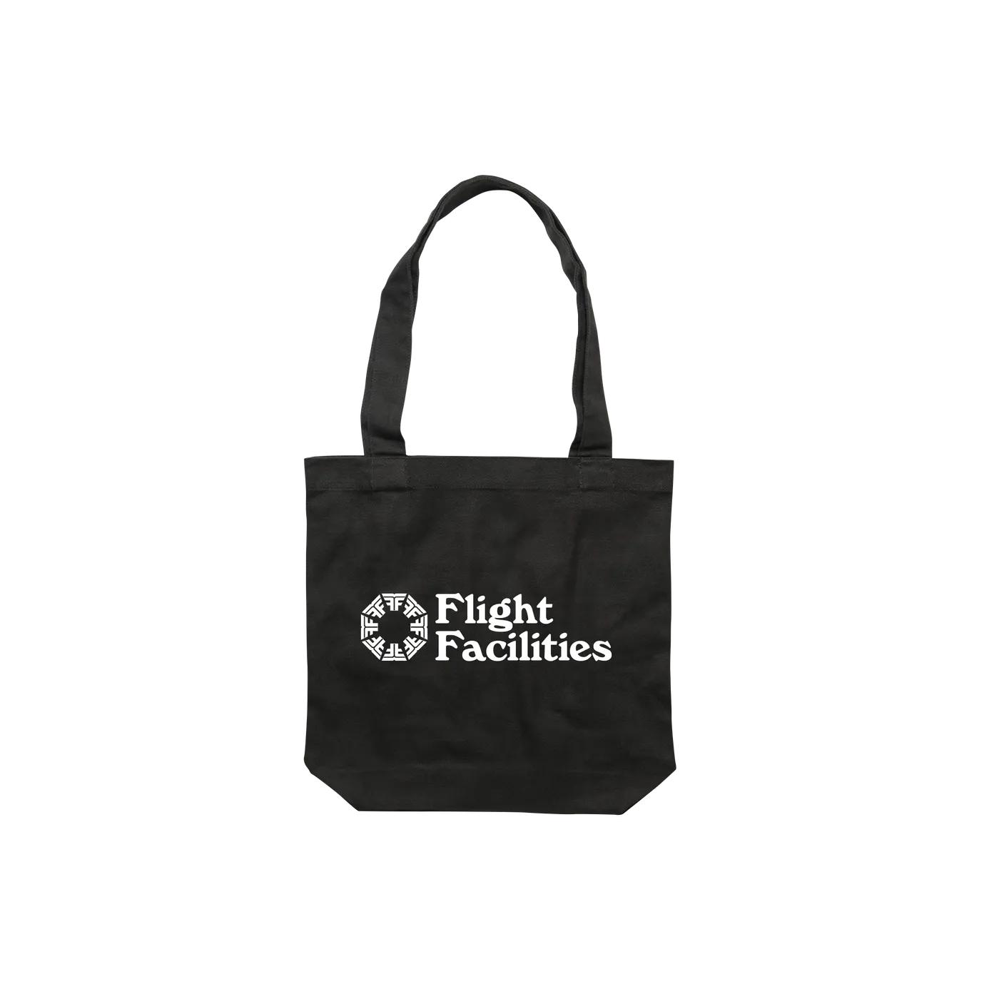 Flight Facilities 30,000 feet / Black Tote Bag