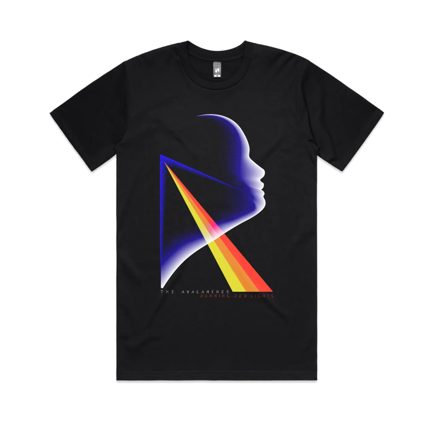 Running Red Lights / Black T-shirt (Zawada x The Avalanches Co-lab)