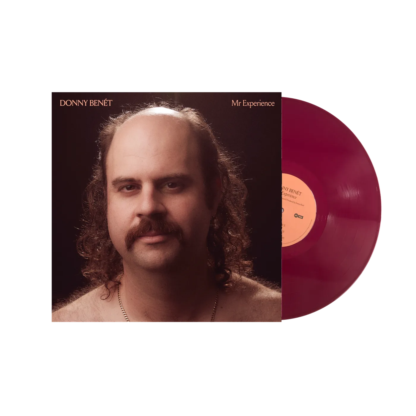 Donny Benét Mr. Experience  / Grape coloured 12" Vinyl