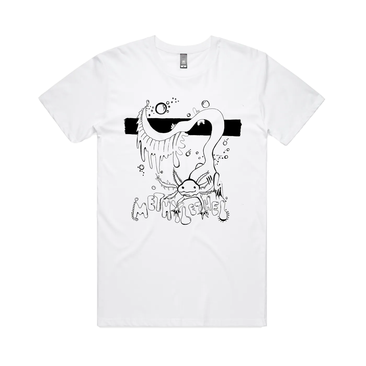 Methyl Ethel Axolotl / White T-shirt