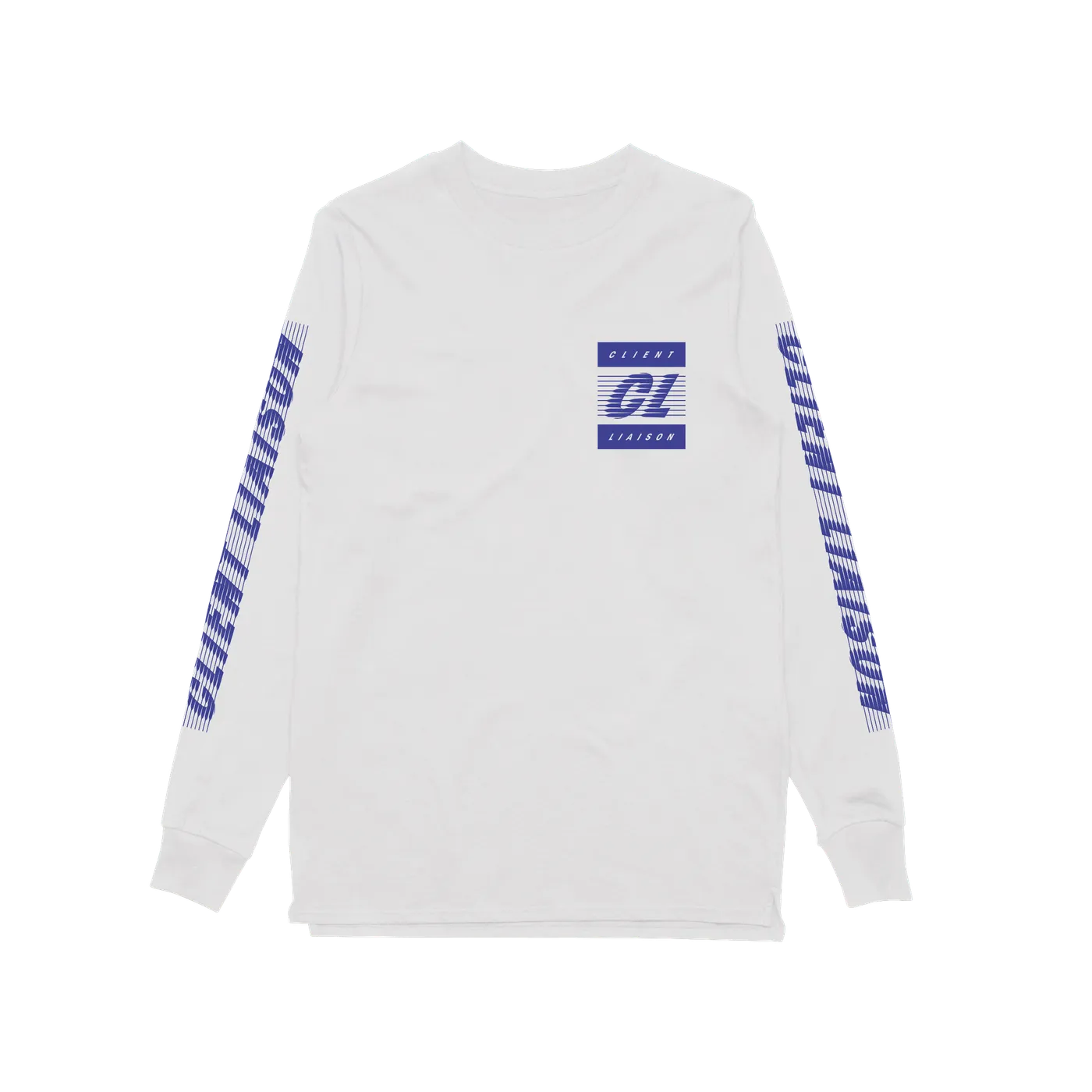 Client Liaison Speed 1.0  / Longsleeve White T-shirt