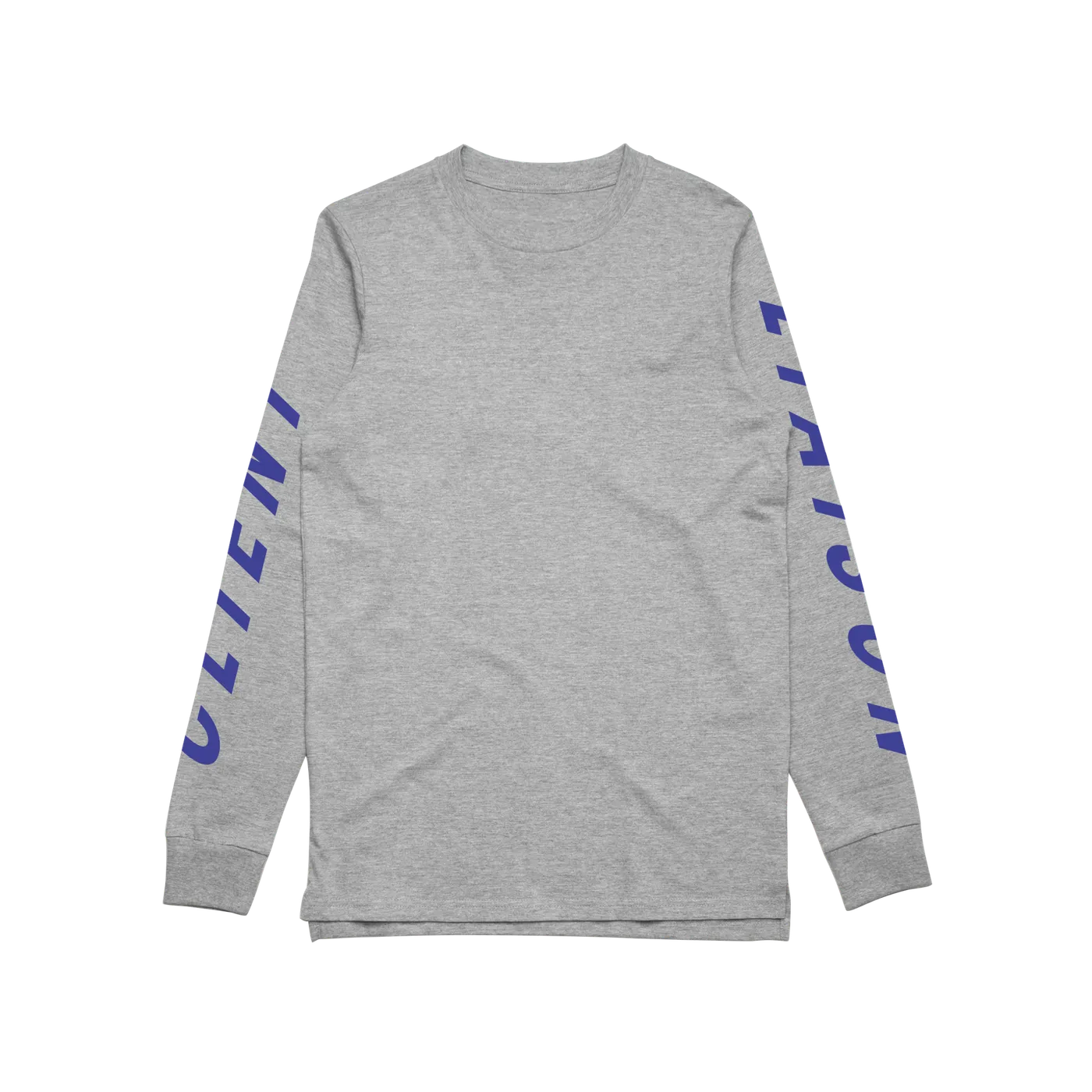 Client Liaison SPEED (REMIX)/ Grey Marl Longsleeve T-shirt / LIMITED EDITION