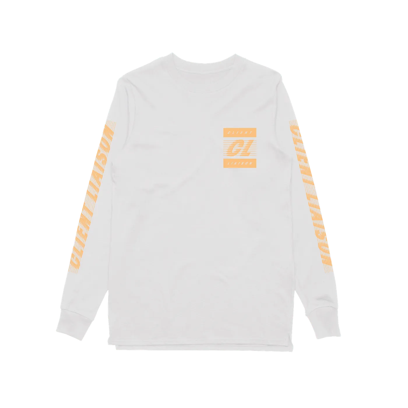 Client Liaison Speed 1.0 / Peach Longsleeve T-shirt / LIMITED EDITION