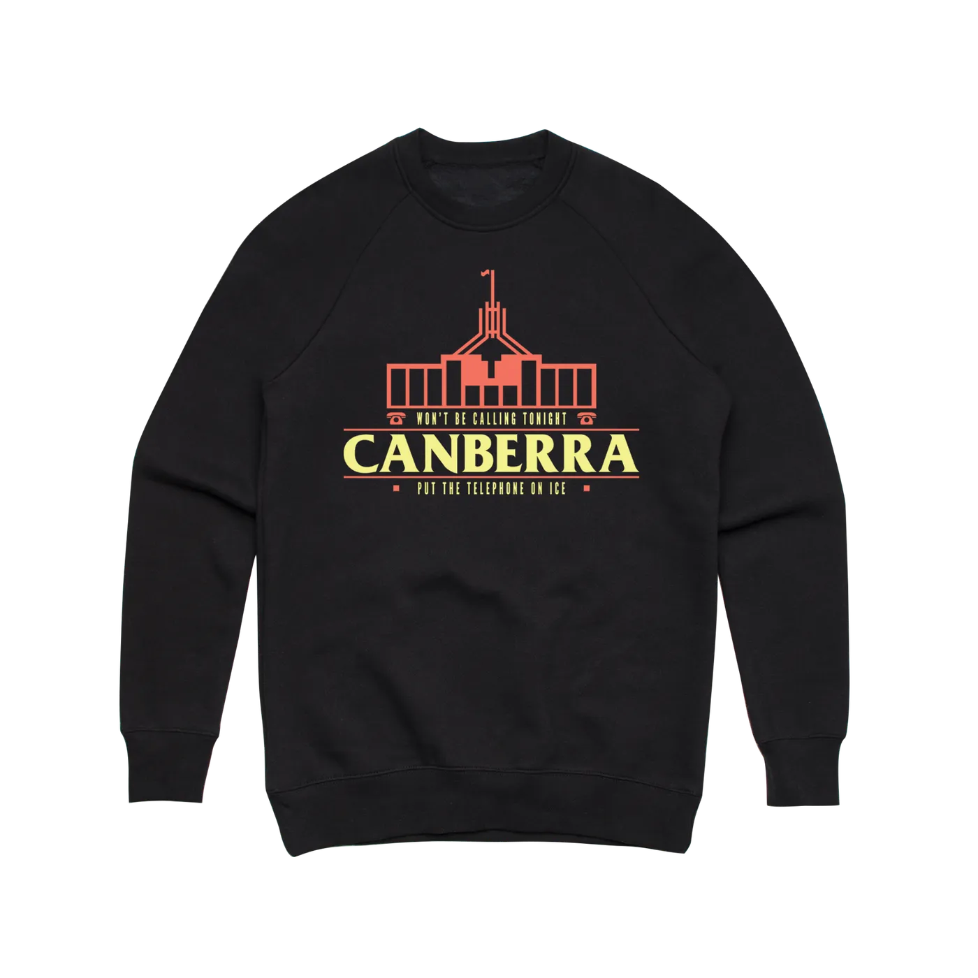 Client Liaison Canberra / Black Crew Sweater