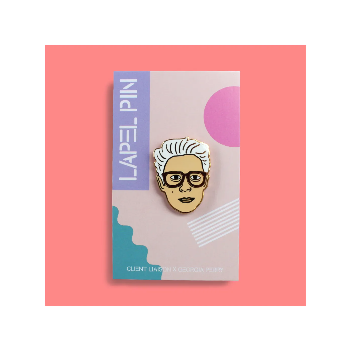 Client Liaison Harvey Miller AO / Lapel Pin