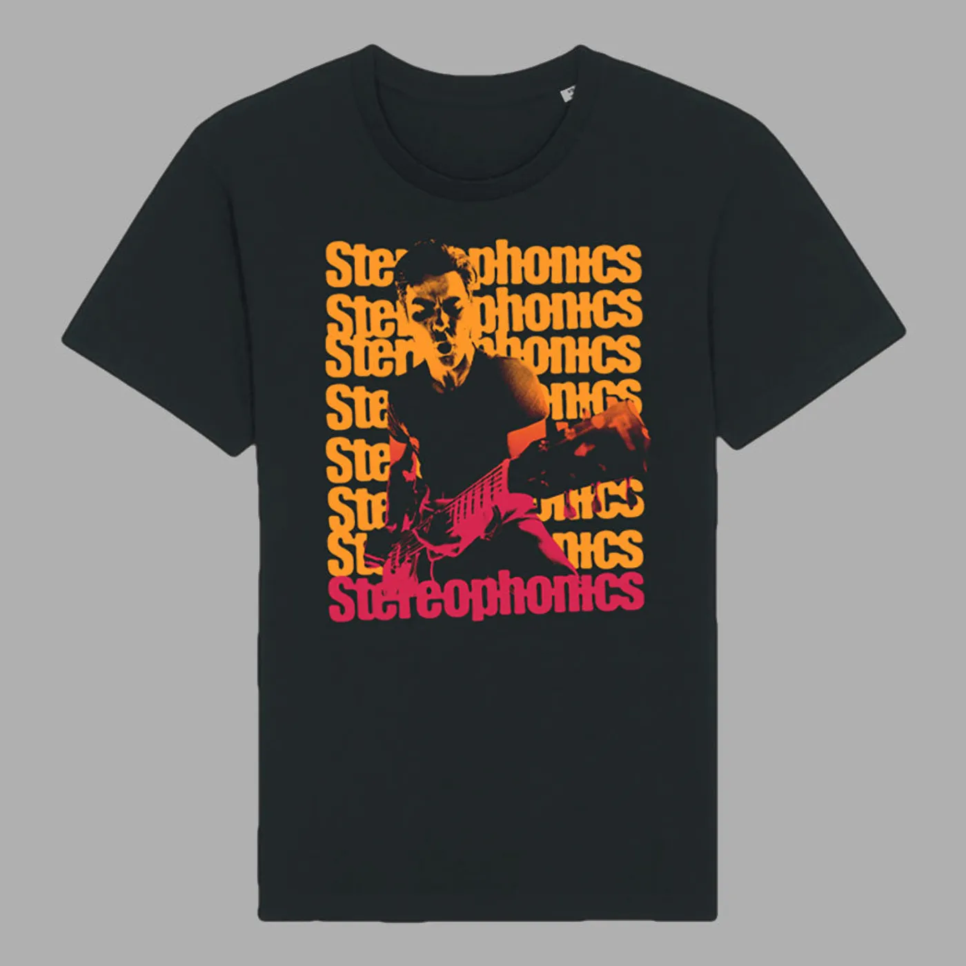 Stereophonics GUITAR LEGEND BLACK T-SHIRT