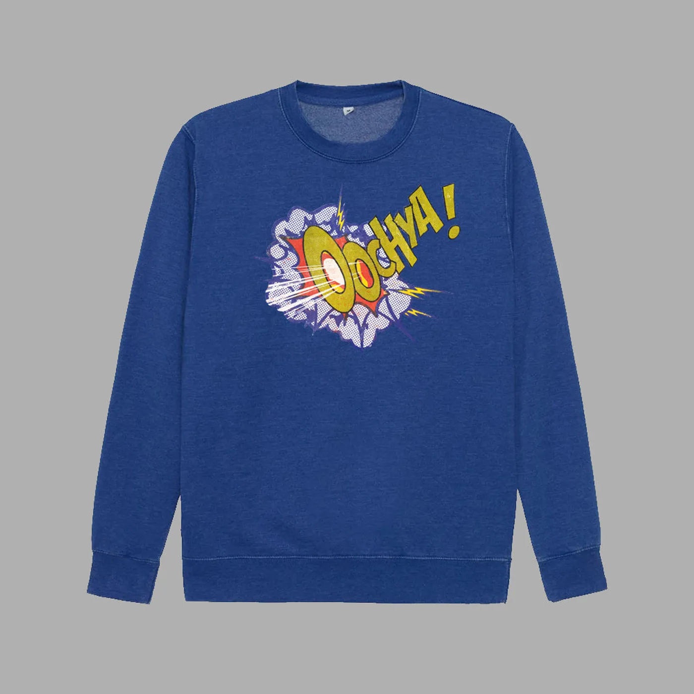 Stereophonics OOCHYA! BLUE CREW NECK SWEATSHIRT