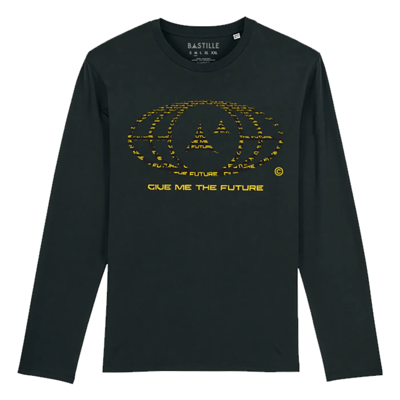 Bastille GMTF WORLDWIDE BLACK LONGSLEEVE
