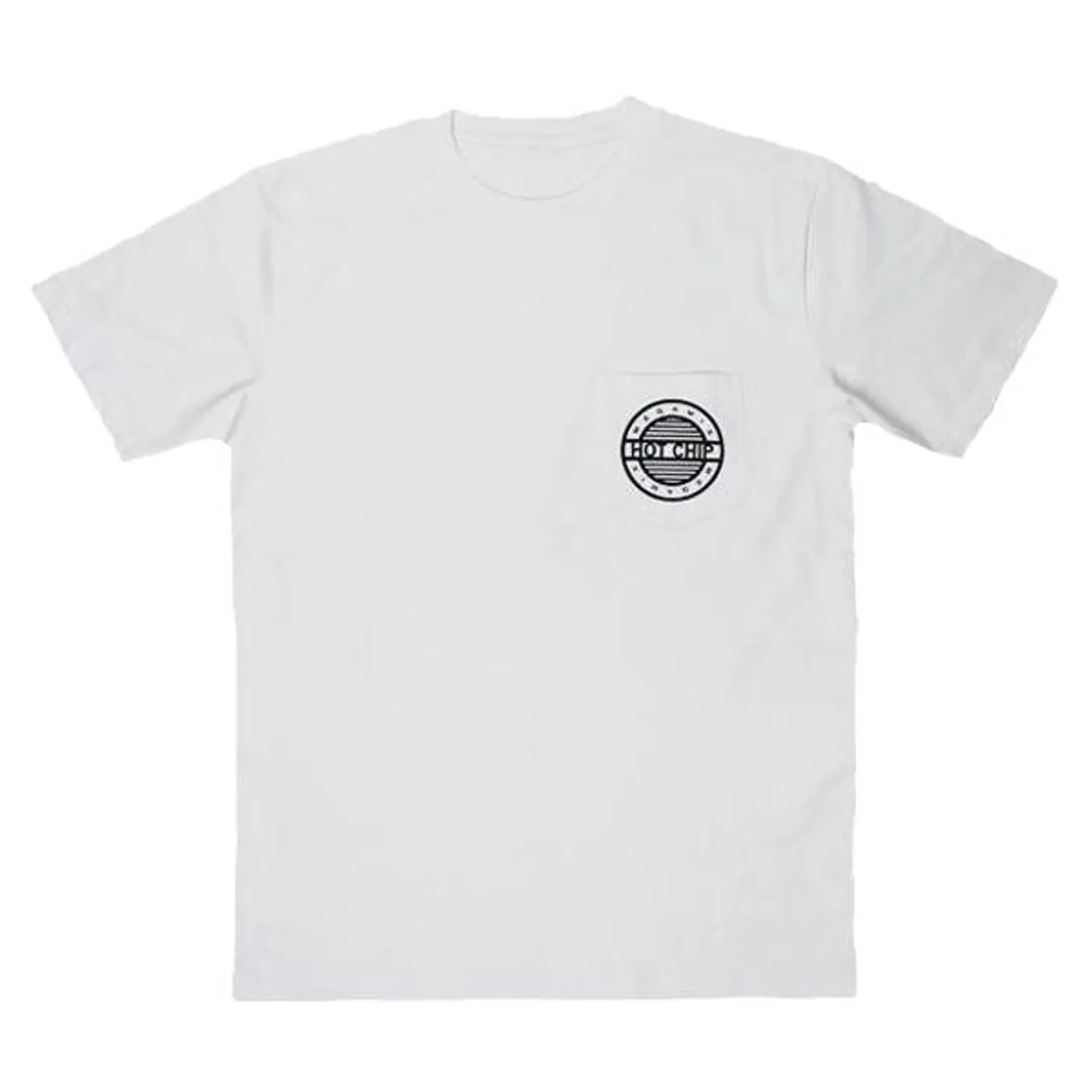 HOT CHIP MEGAMIX POCKET WHITE T-SHIRT