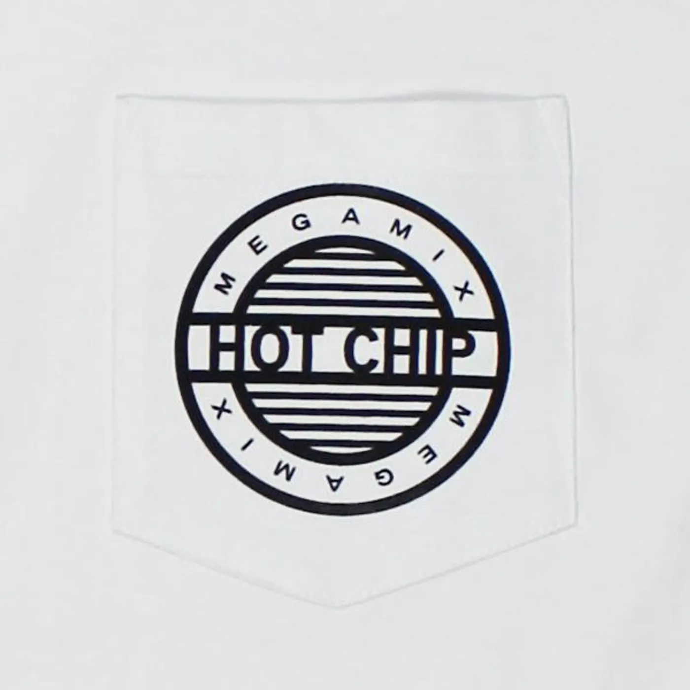 HOT CHIP MEGAMIX POCKET WHITE T-SHIRT