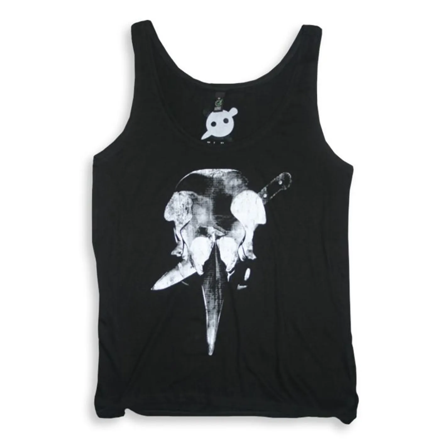 Knife Party Womens Skull Vest