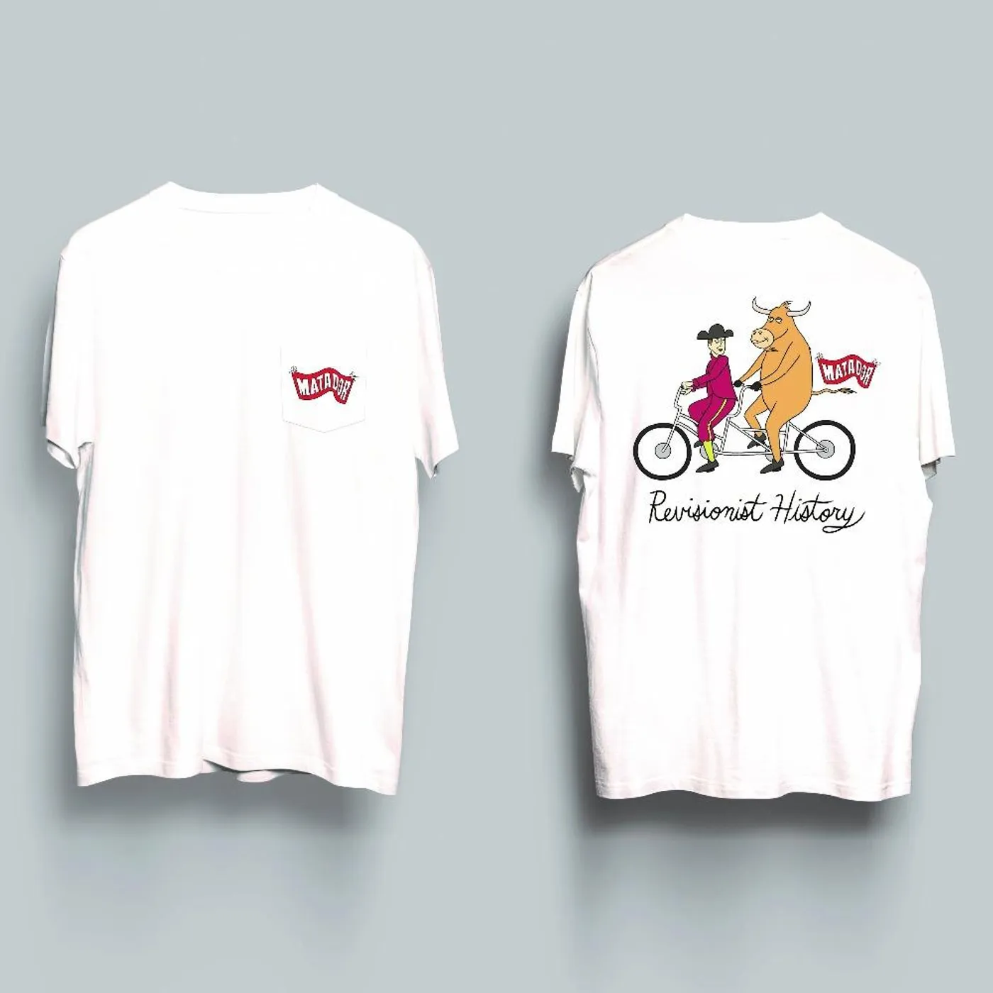 Matador Records Matador Revisionist History merch