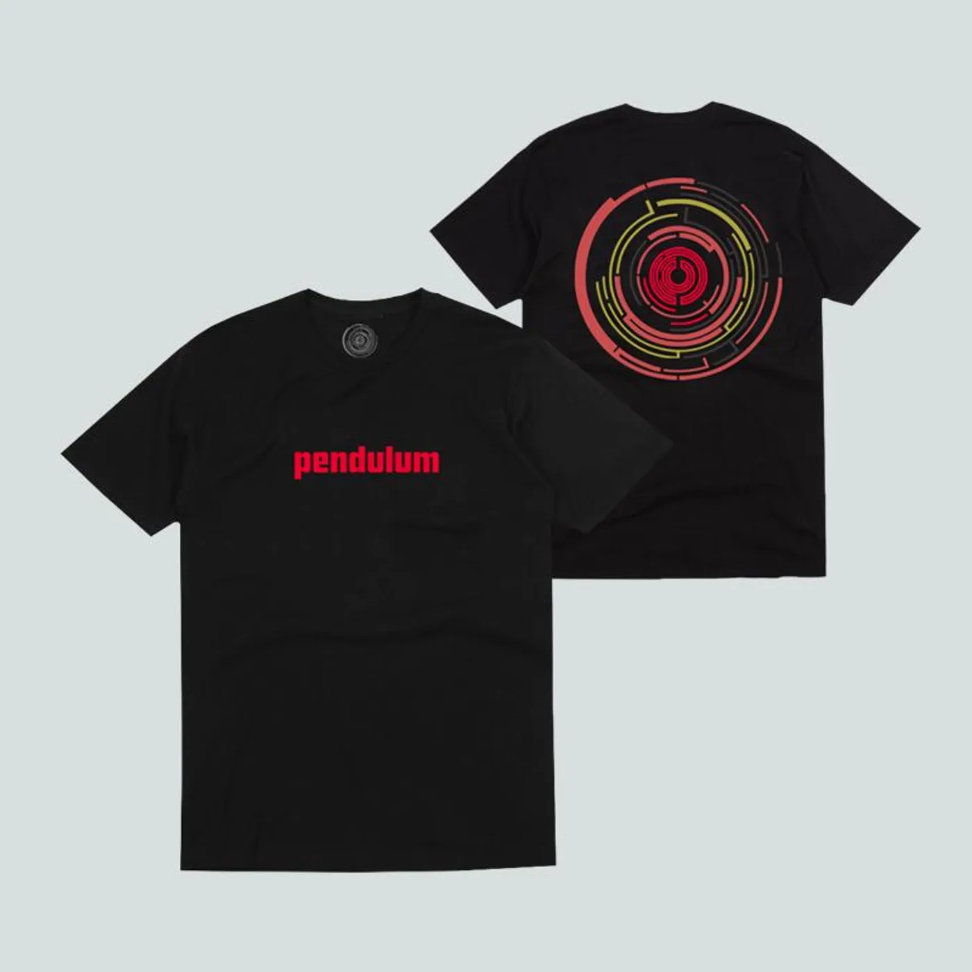 Pendulum RED MAZE LOGO BLACK T-SHIRT