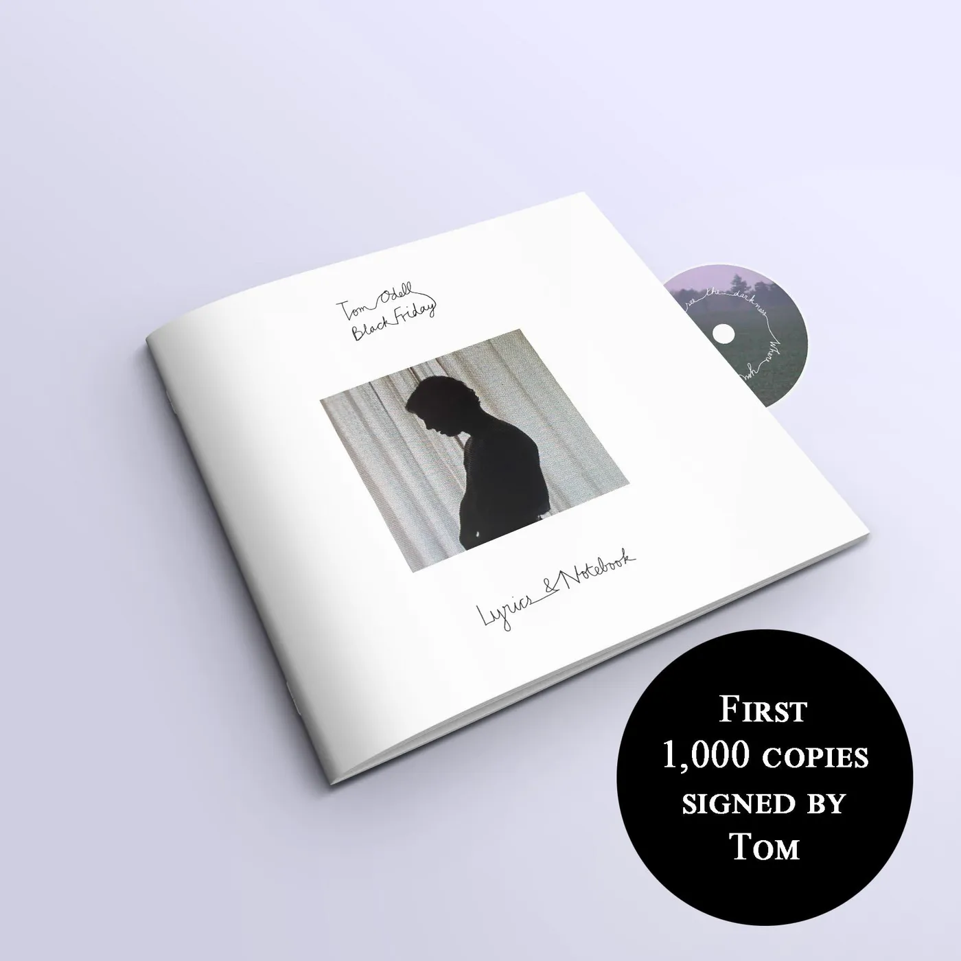 Tom Odell Black Friday Lyric & Notebook