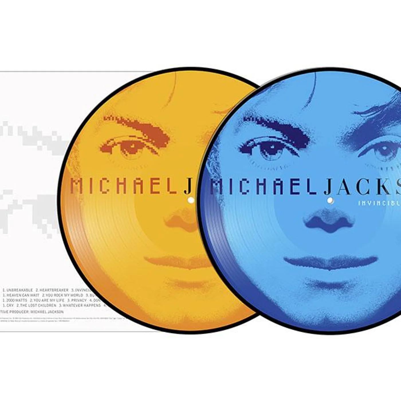 We Are Vinyl MIHAEL JACKSON - Invisible Picture Vinyl - 2LP