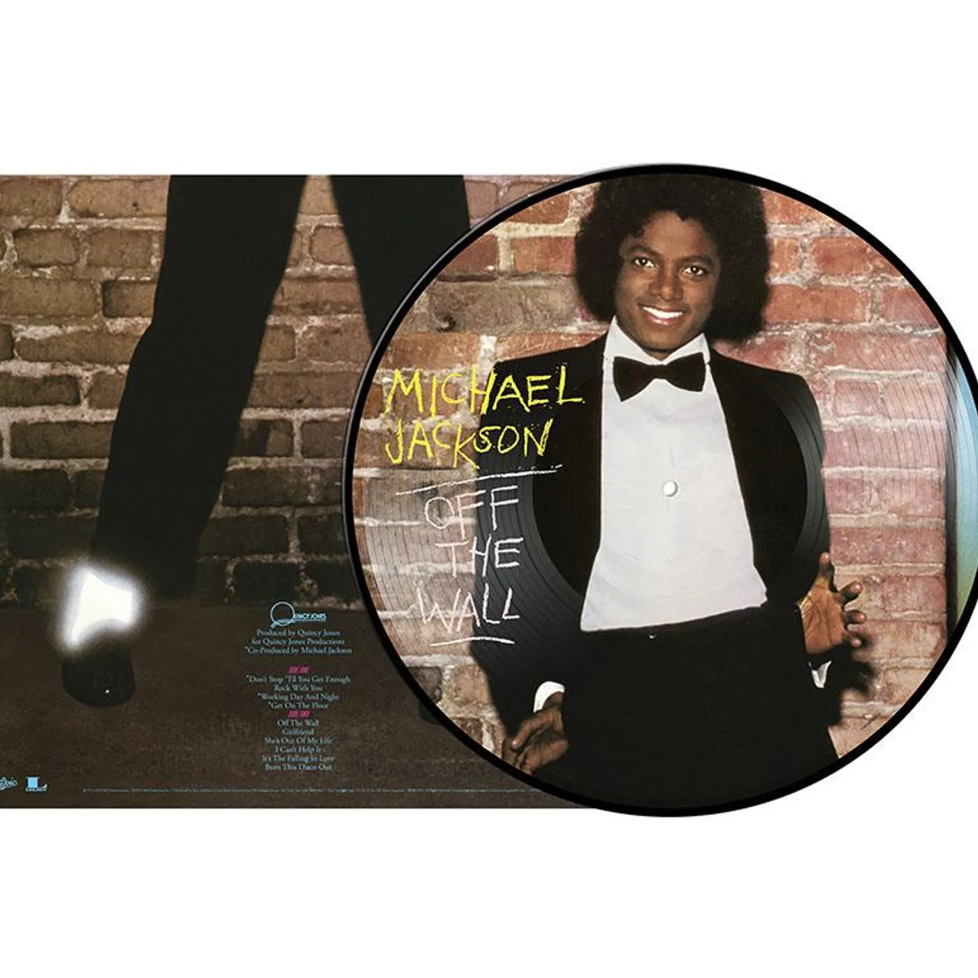 We Are Vinyl MIHAEL JACKSON - OFF THE WALL PICTURE VINYL - LP