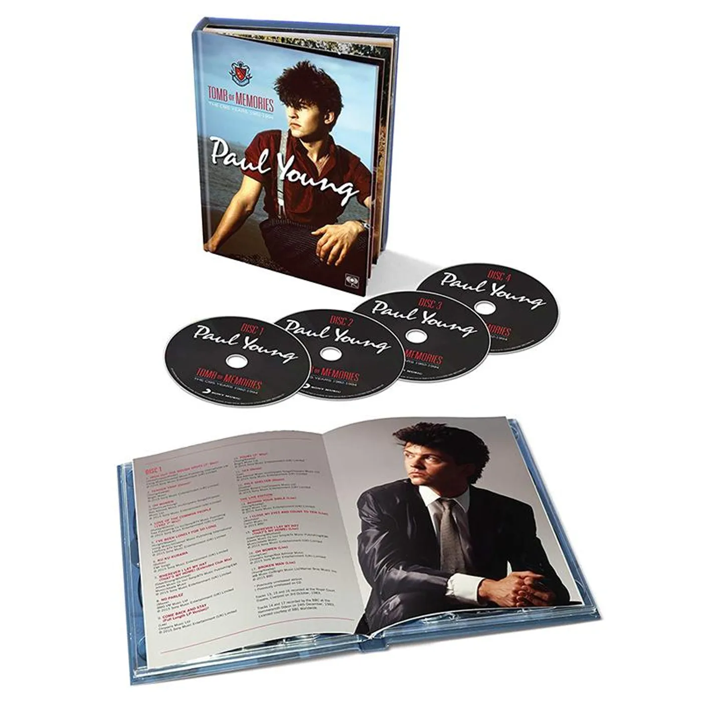 We Are Vinyl PAUL YOUNG - TOMB OF MEMORIES: THE CBS YEARS (1982-1994) [REMASTERED] - BOXSET